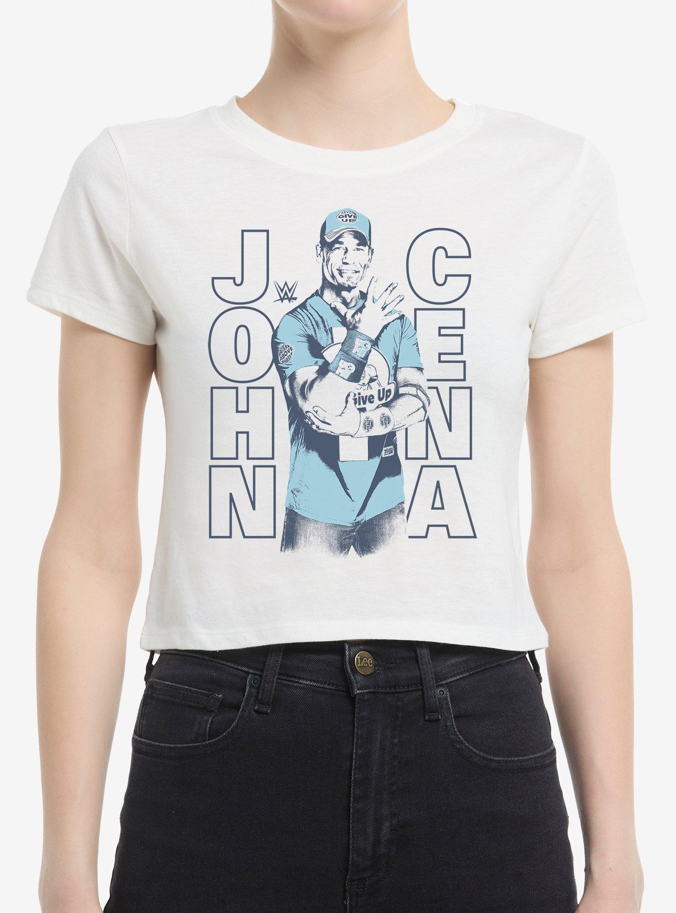 WWE John Cena Never Give Up Womens Baby T-Shirt