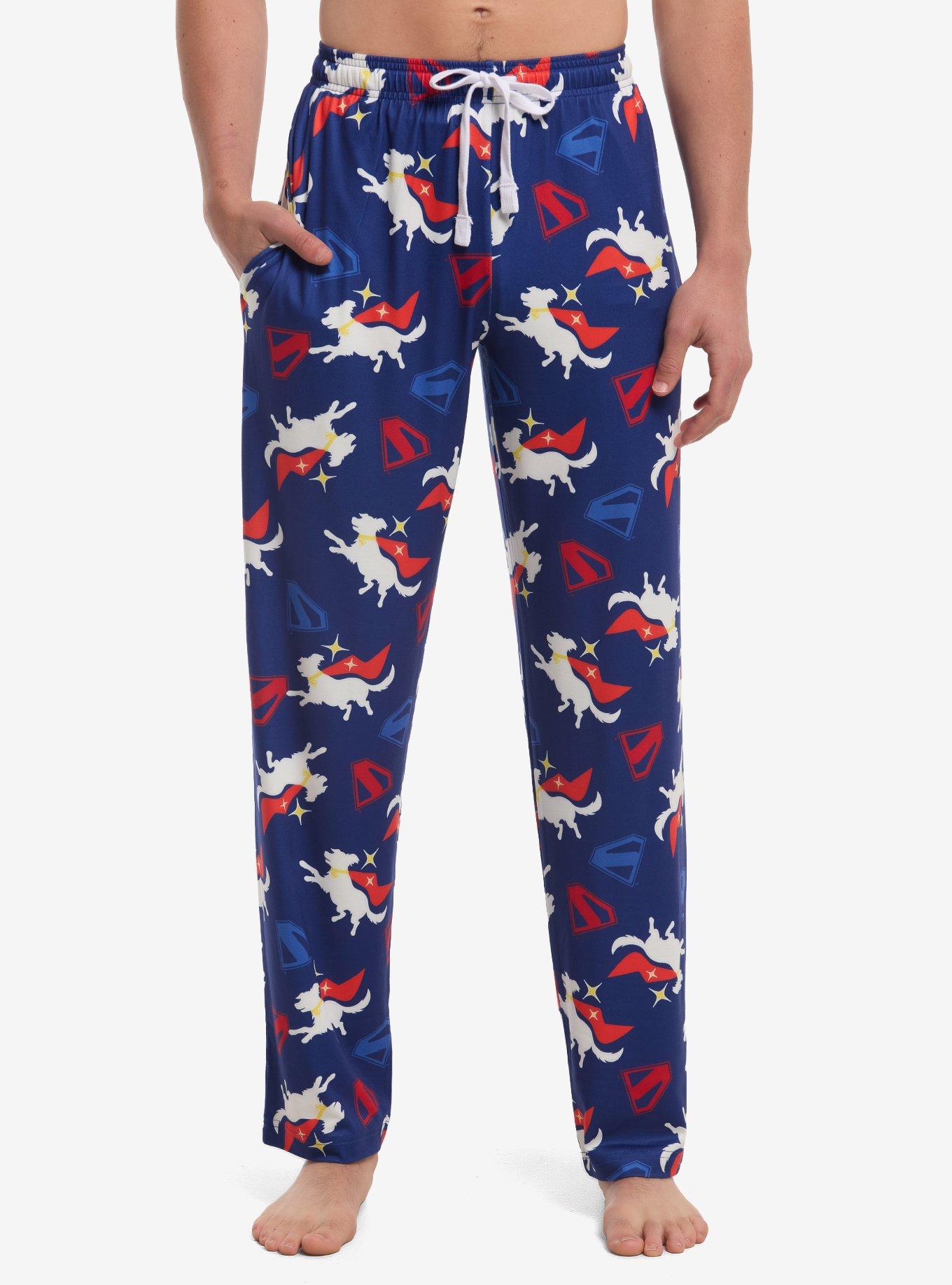 DC Comics Supergirl Krypto Pajama Pants, , hi-res