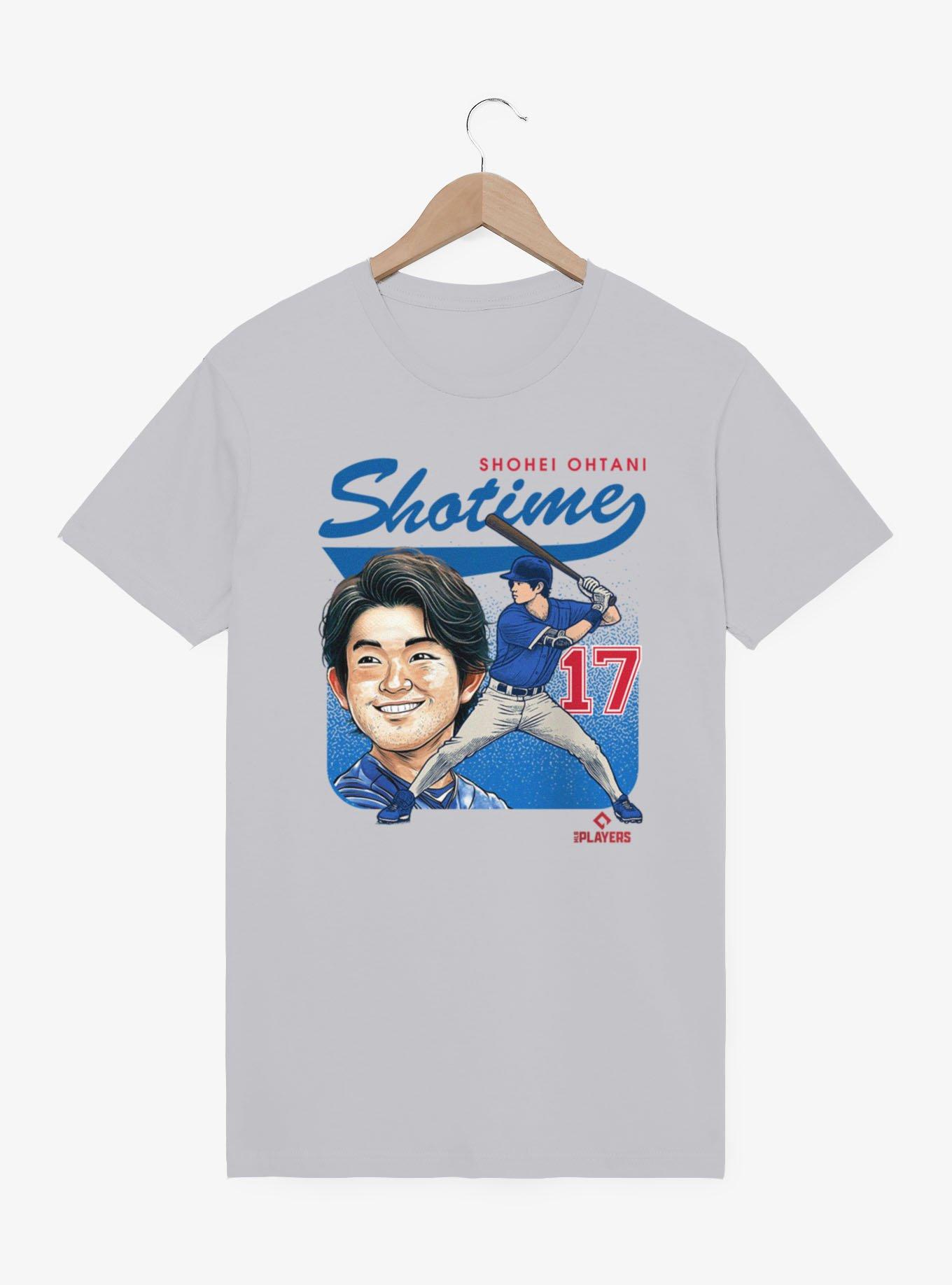 MLB Los Angeles Dodgers Shohei Ohtani Shotime Caricature T-Shirt, , hi-res