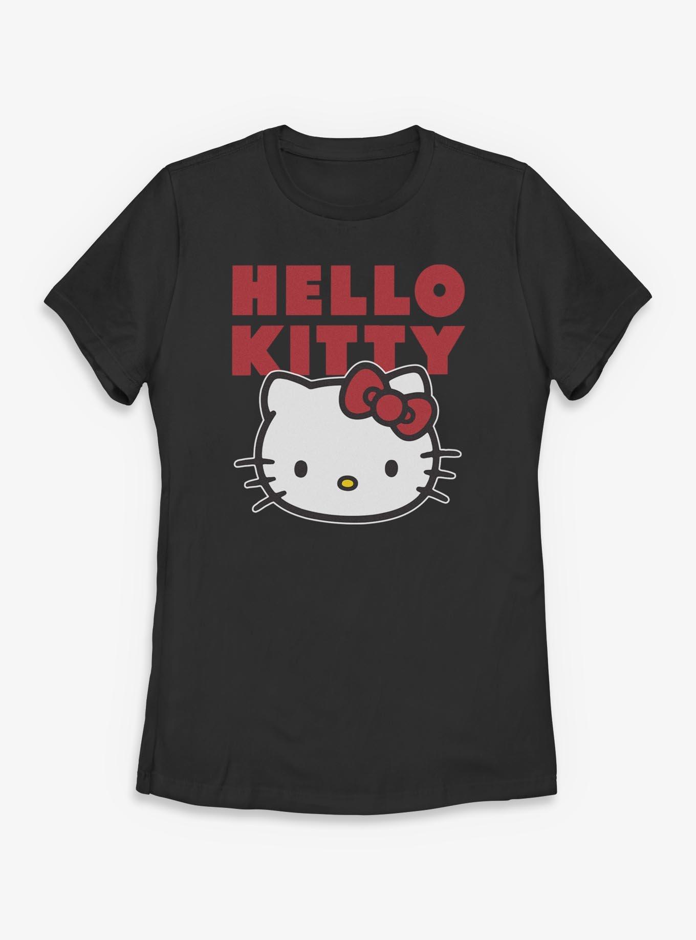 Hello Kitty Face Womens T-Shirt, , hi-res