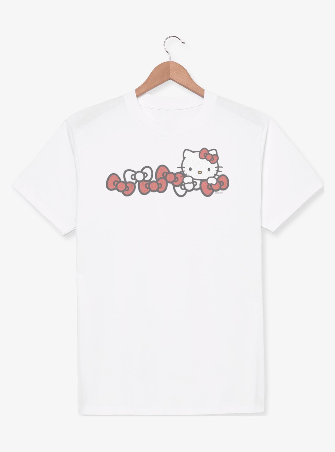 Hello Kitty Red And White Bows T-Shirt