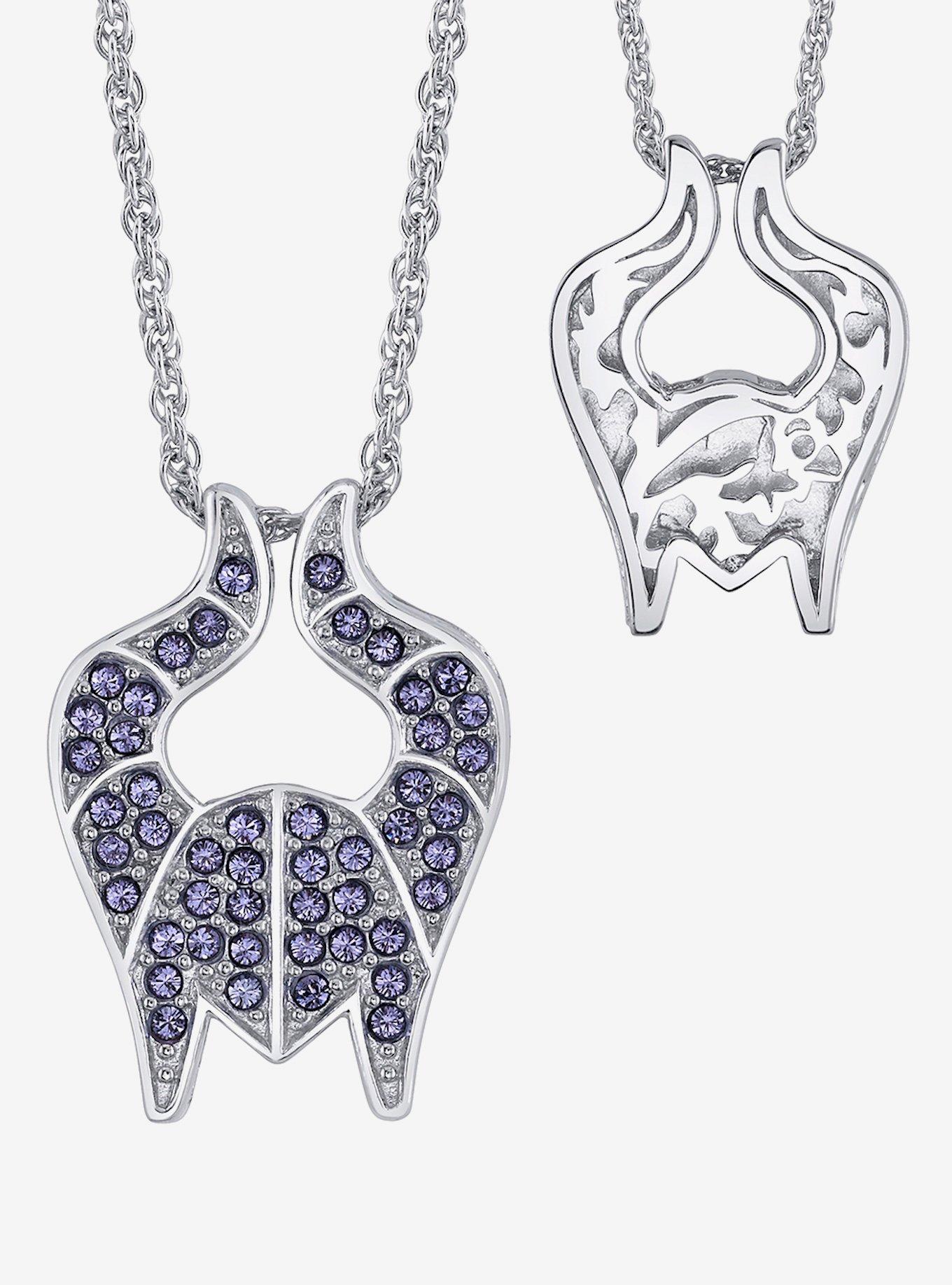 Disney X RockLove Disney Sleeping Beauty Maleficent Iconic Villains Necklace, , hi-res