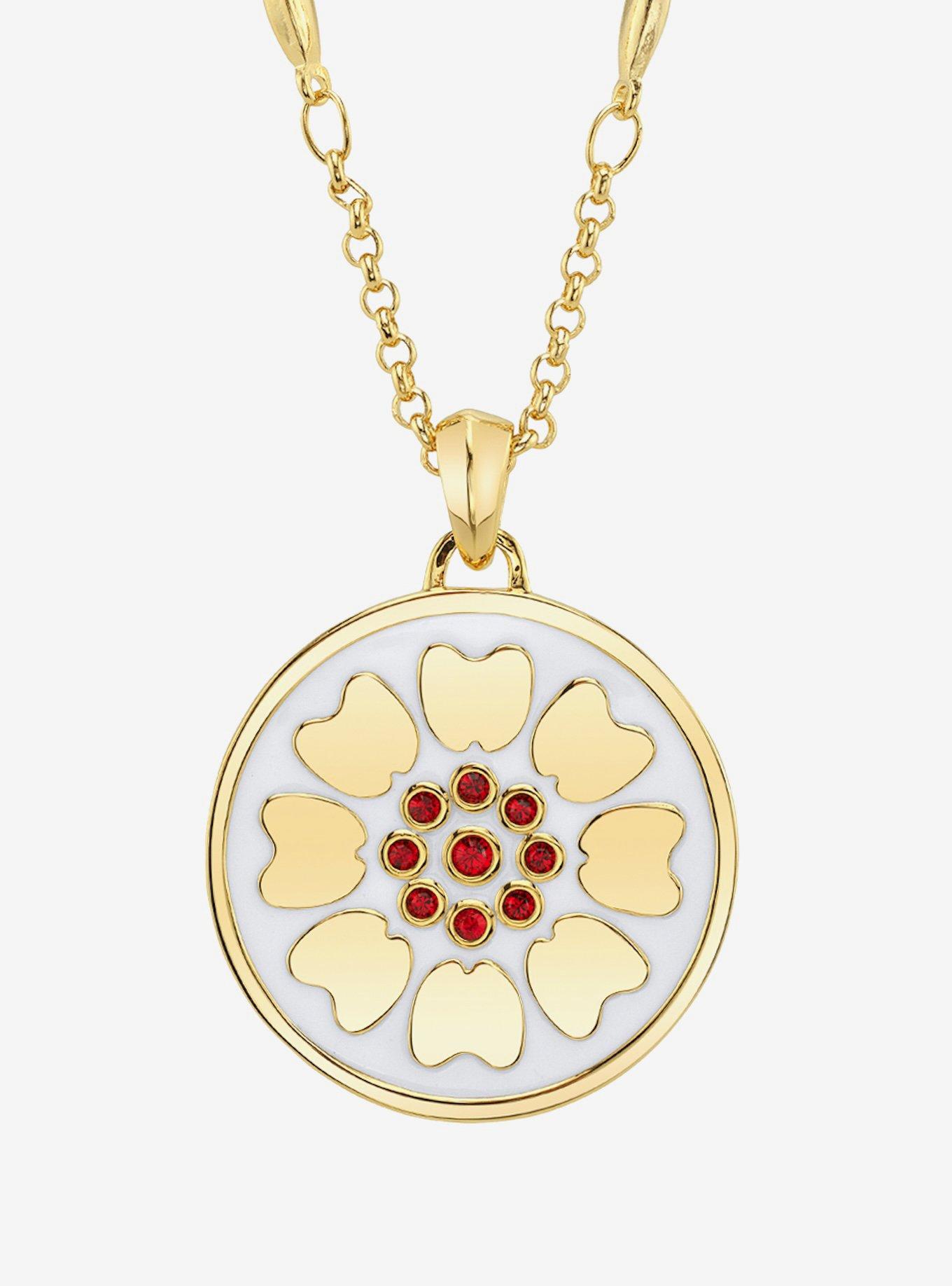 Avatar The Last Airbender X RockLove White Lotus Necklace, , hi-res