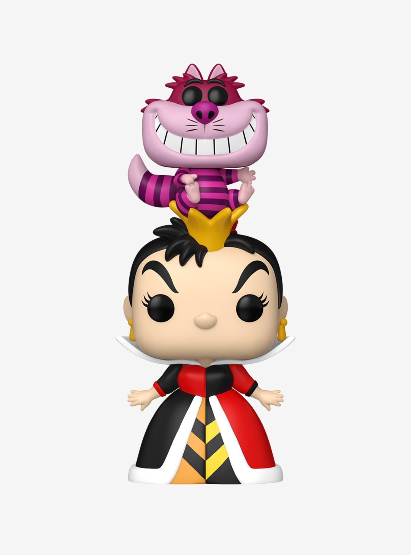 Funko Disney Alice In Wonderland Pop! Premium Queen Of Hearts With Cheshire Cat Vinyl Figure, , hi-res