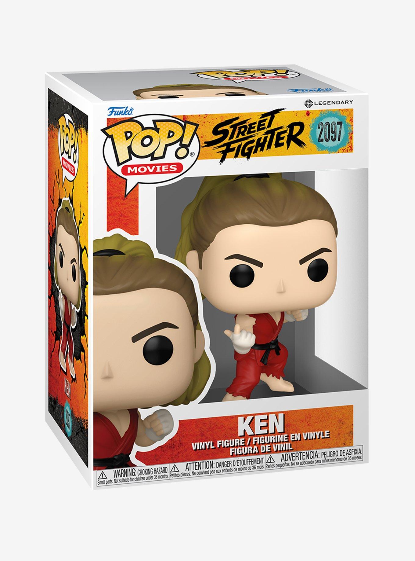 Funko - POP! Movies: Street Fighter - Ken - COLLECTIBLES - Multicolor