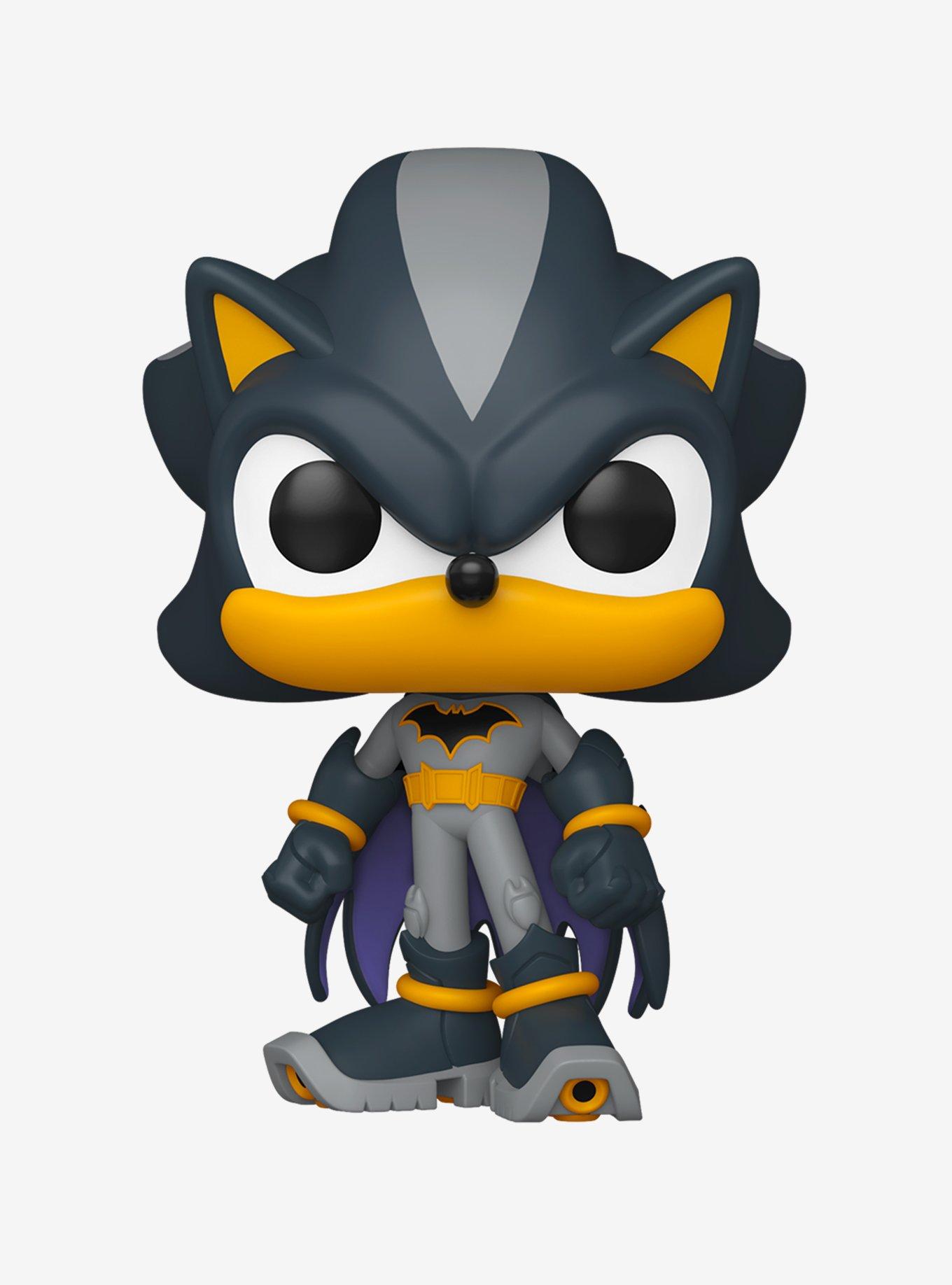 Funko DC Comics X Sonic The Hedgehog Pop! Heroes Shadow As Batman Vinyl Figure, , hi-res