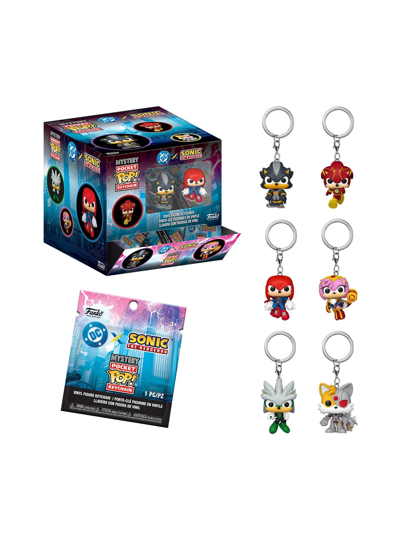 Funko DC X Sonic The Hedgehog Blind Bag Mystery Pocket Pop! Keychain, , hi-res