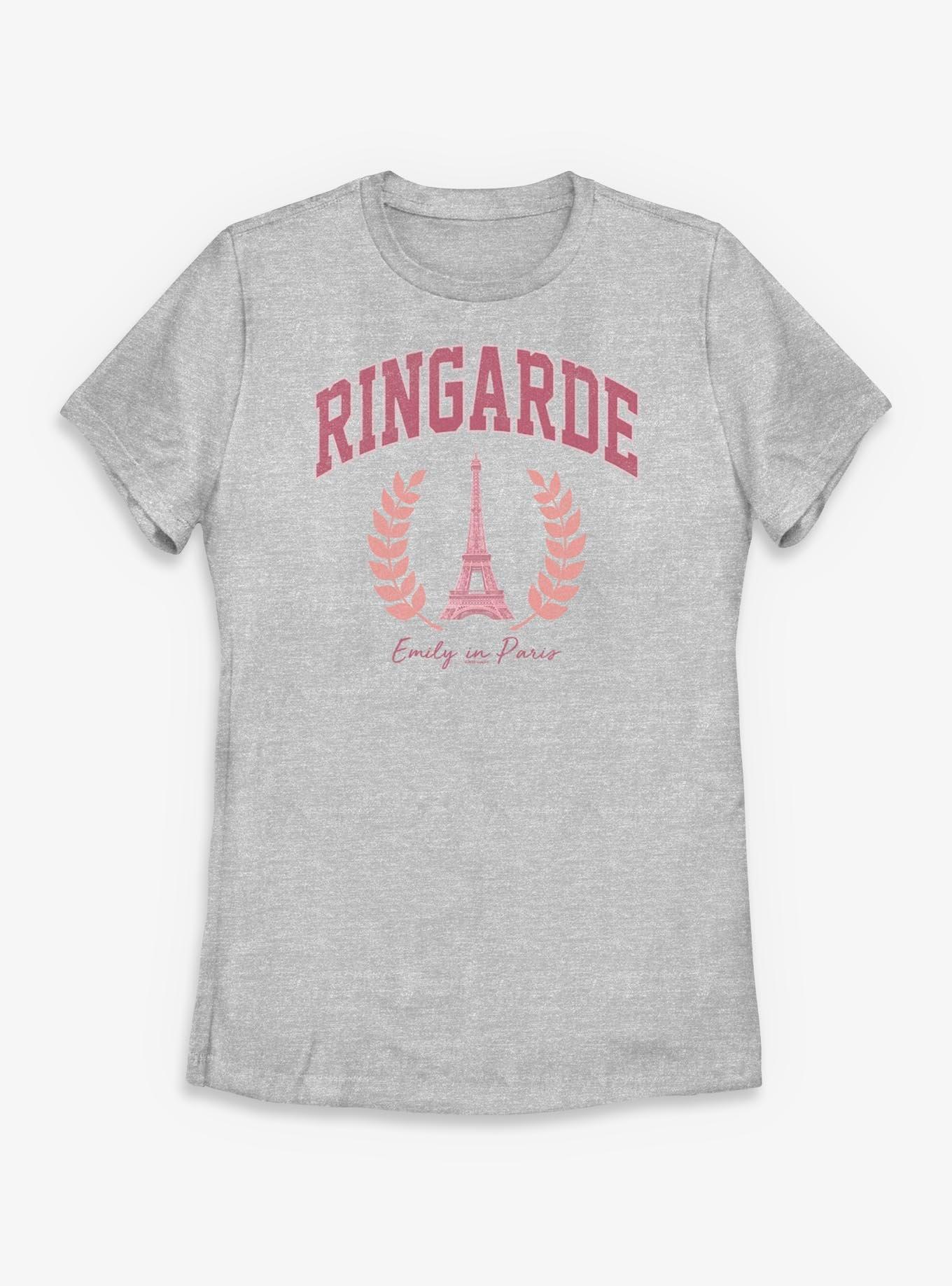 Emily Paris Ringarde Collegiate Womens T-Shirt