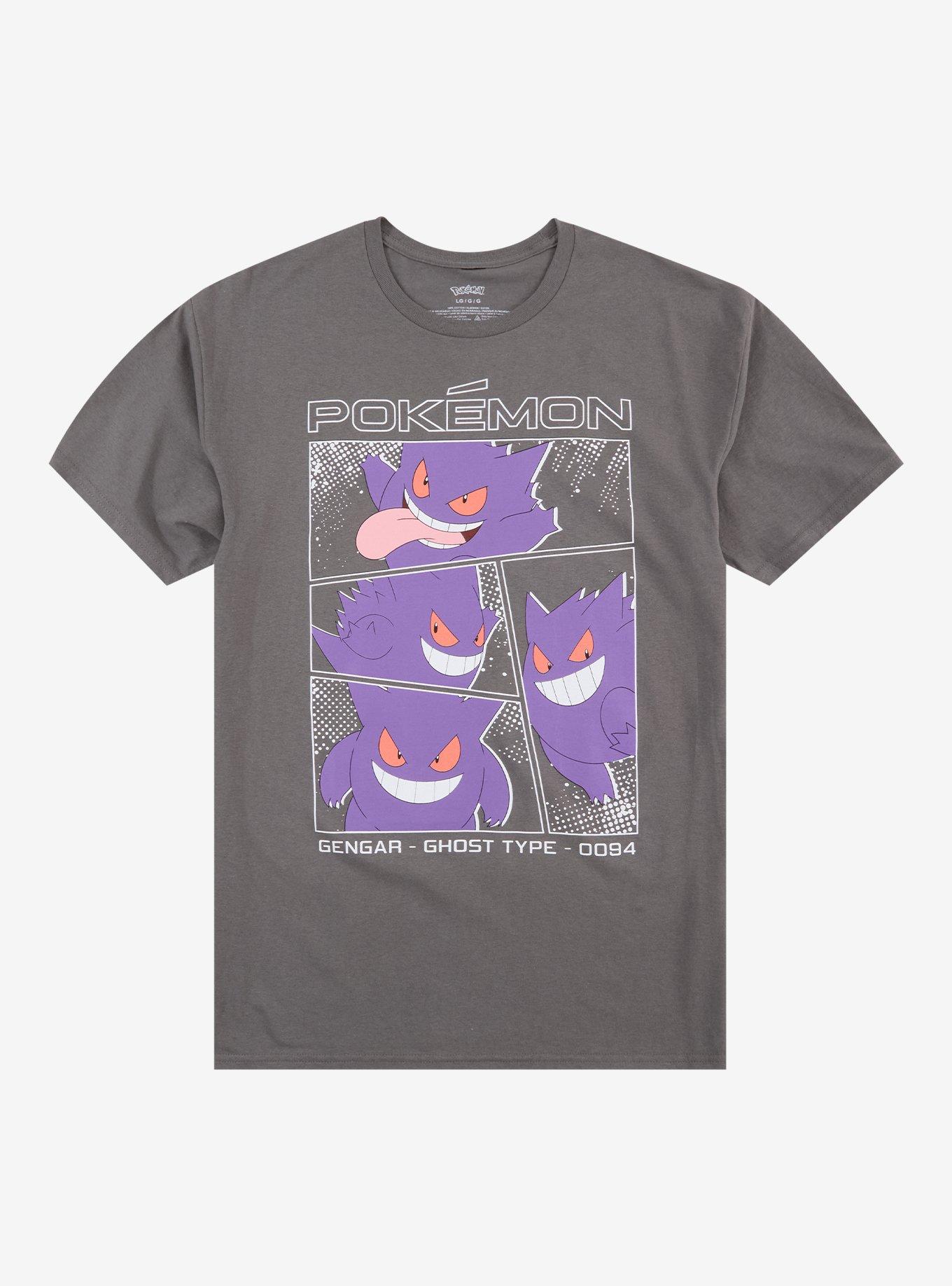 Pok&eacute;mon Gengar Collage Panels T-Shirt, , hi-res