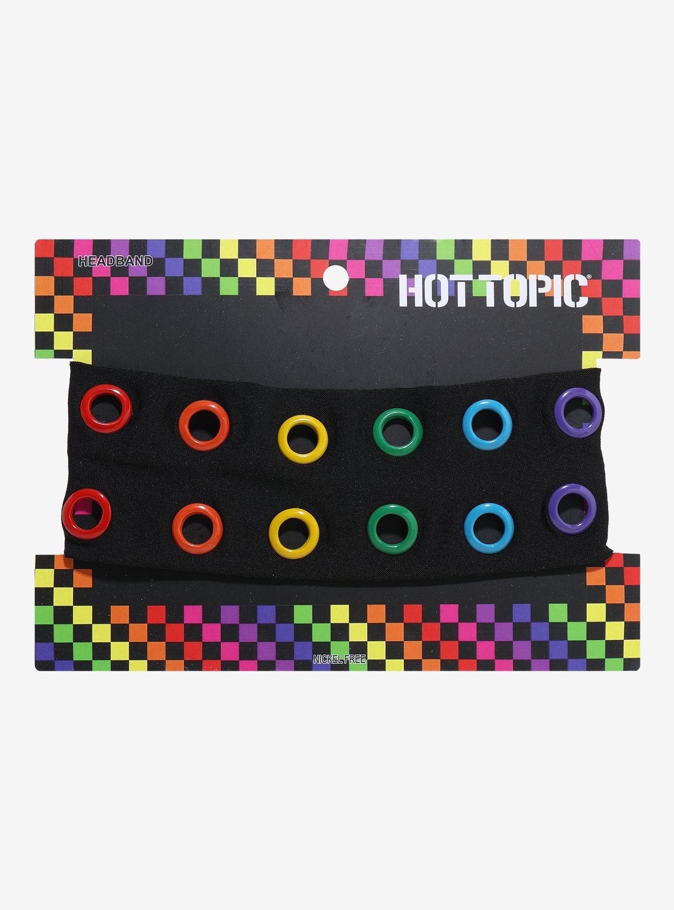 Rainbow Grommet Headband, , hi-res