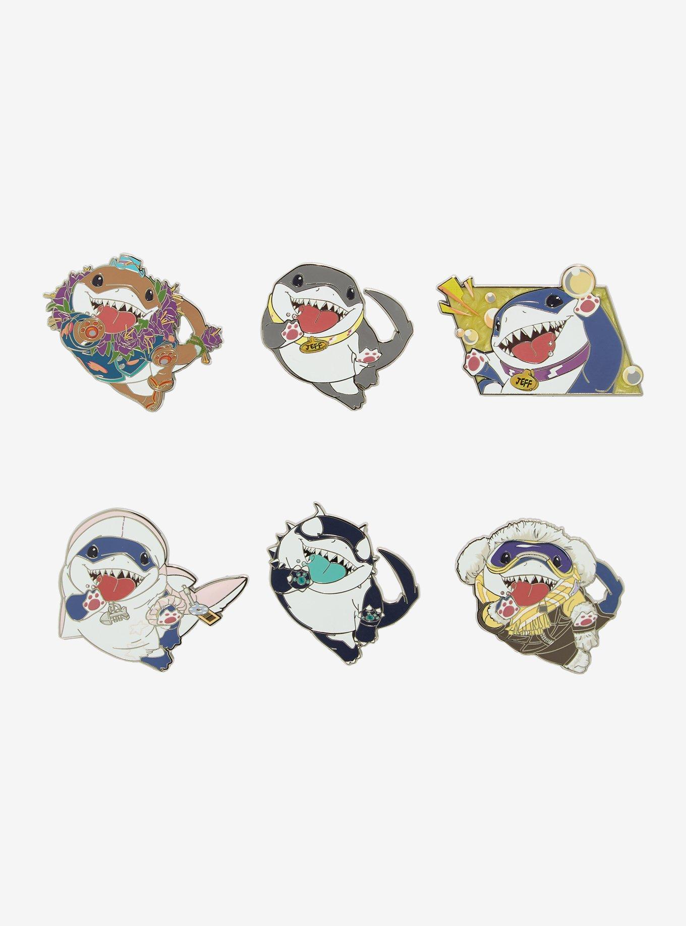 Marvel Rivals Jeff the Land Shark Blind Box Enamel Pin &mdash; BoxLunch Exclusive, , hi-res