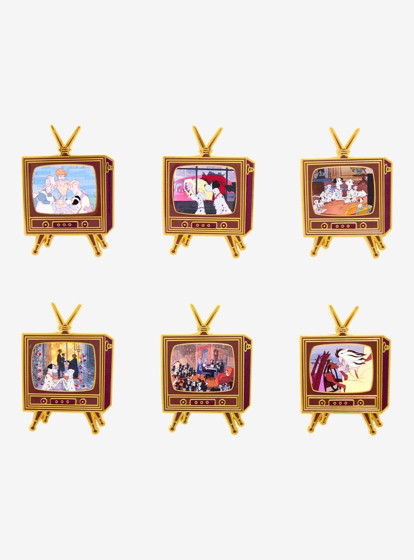 Disney 101 Dalmatians TV Scenes Blind Box Enamel Pin - BoxLunch Exclusive, , hi-res