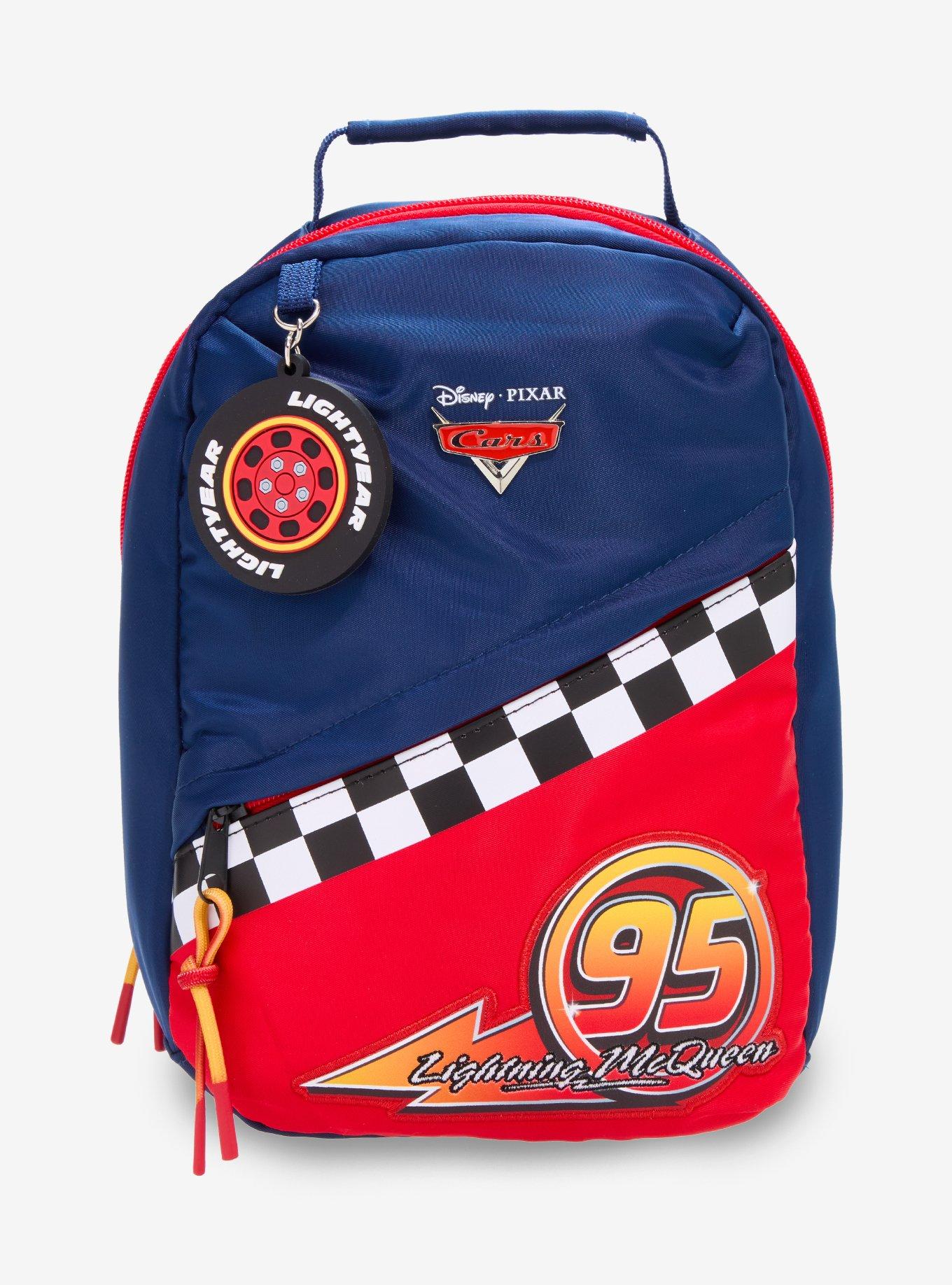 Disney Pixar Cars Lightning McQueen Icons Insulated Lunch Bag - BoxLunch Exclusive, , hi-res