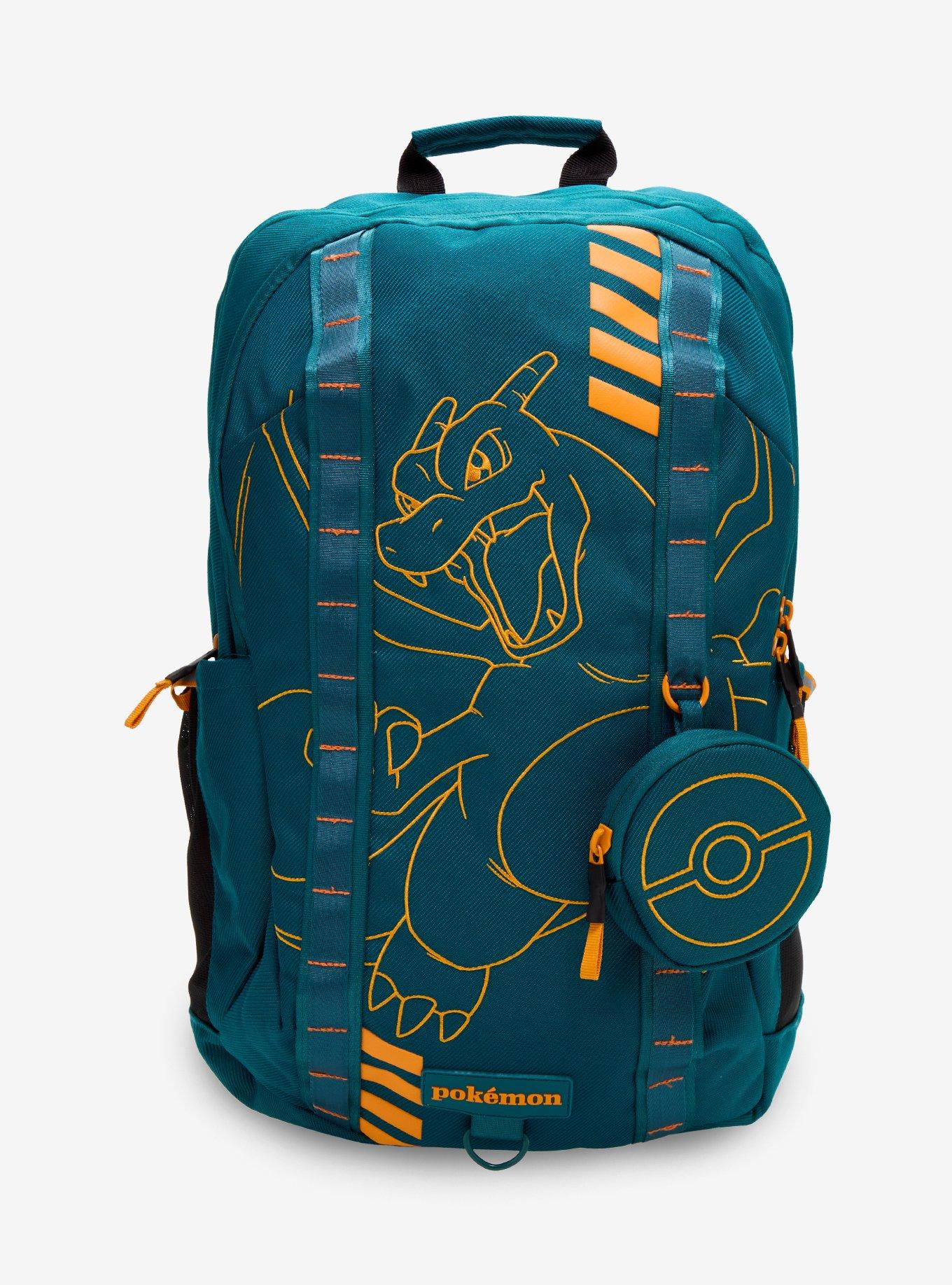 Pok&eacute;mon Embroidered Charizard Backpack with Coin Purse - BoxLunch Exclusive, , hi-res