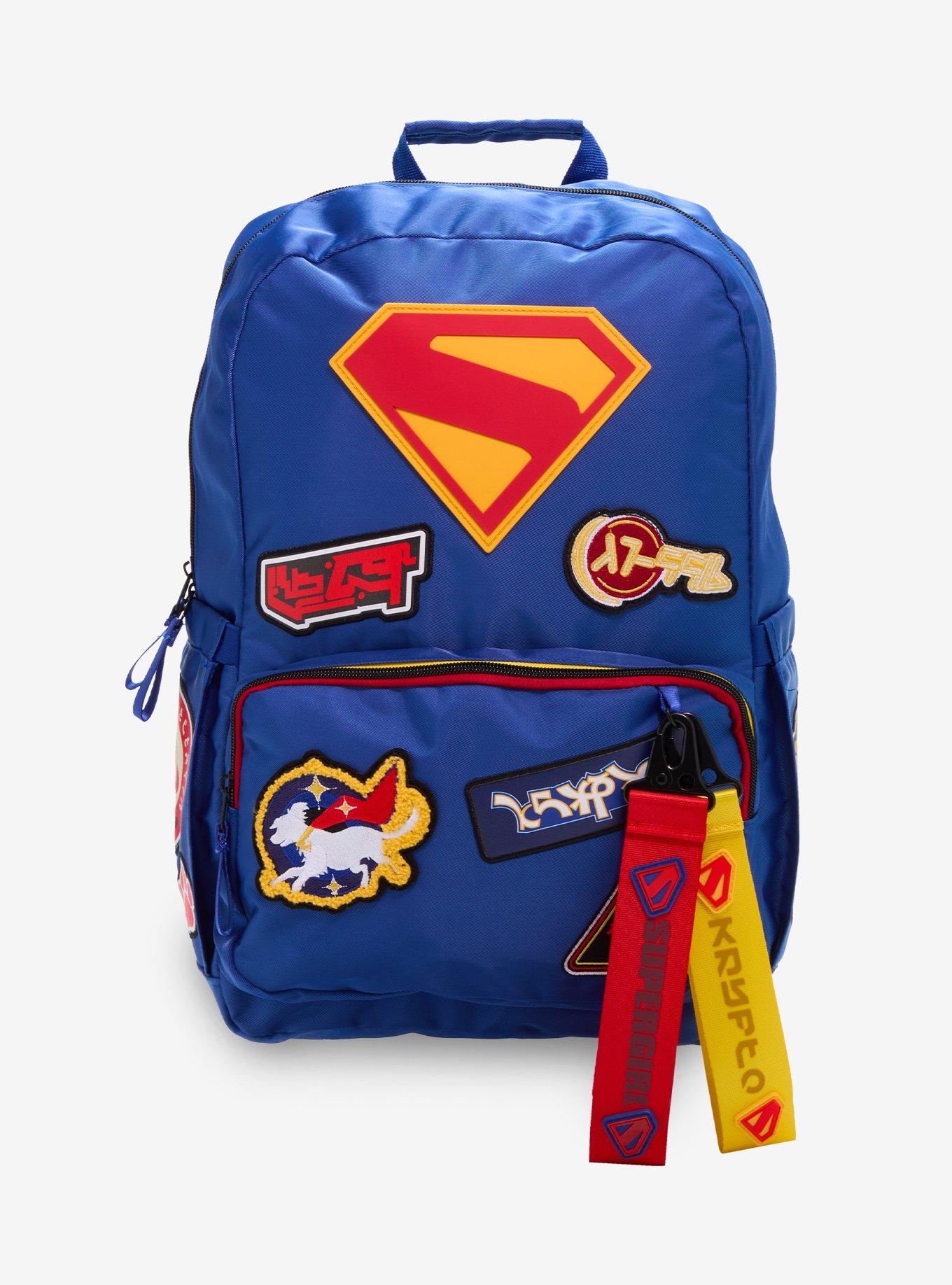 DC Comics Supergirl Patches Backpack - BoxLunch Exclusive, , hi-res