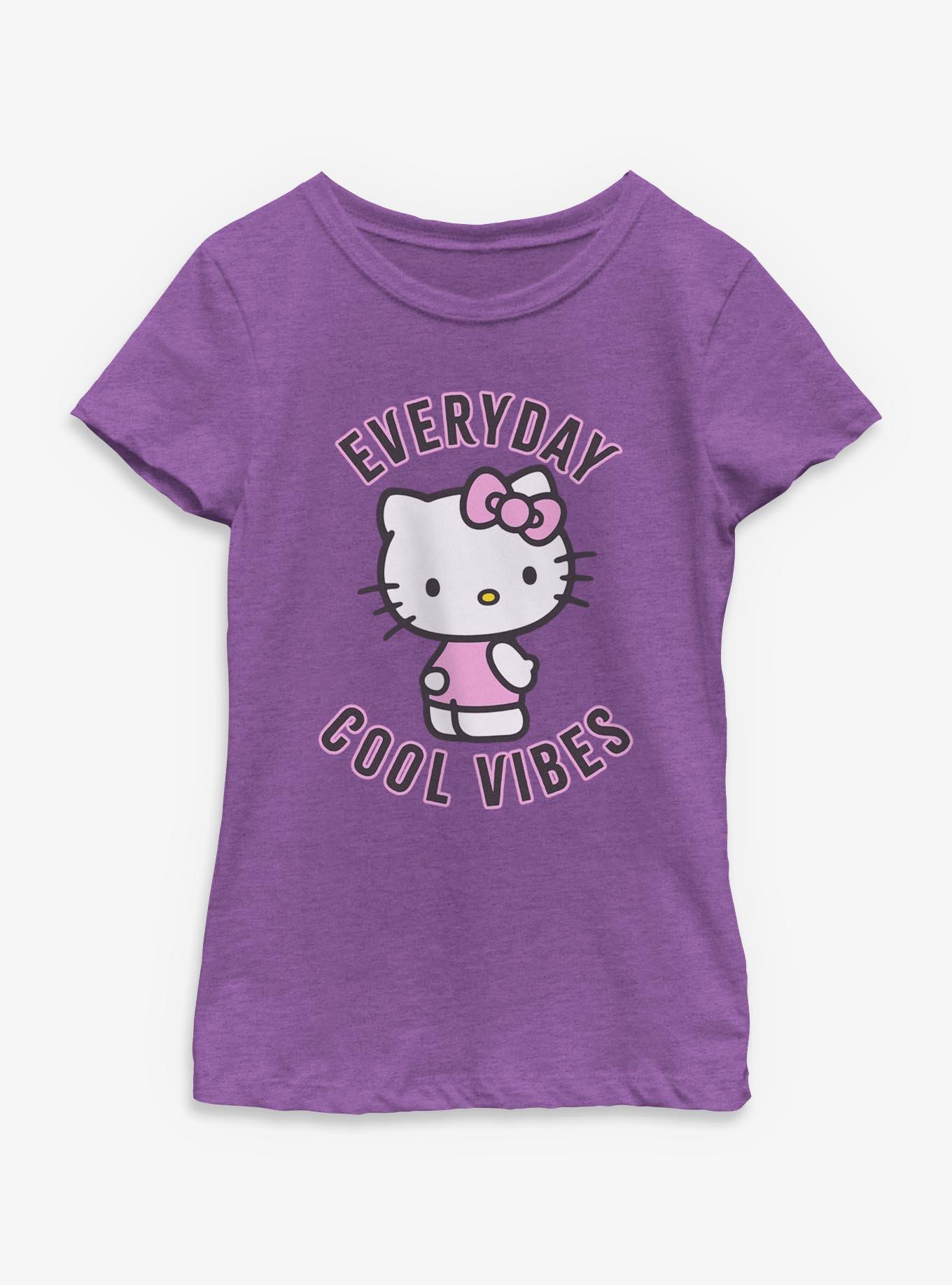 Hello Kitty Everyday Cool Vibes Youth Girls T-Shirt, , hi-res