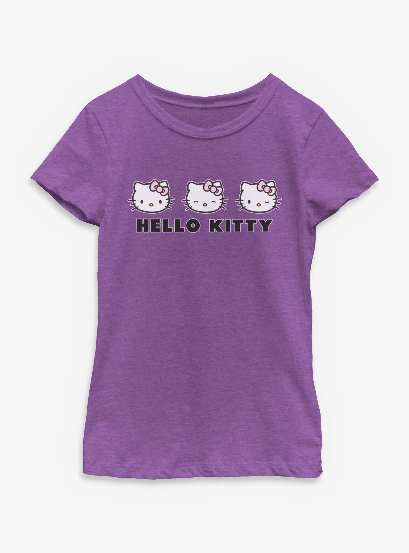 Hello Kitty Expressions Youth Girls T-Shirt, , hi-res