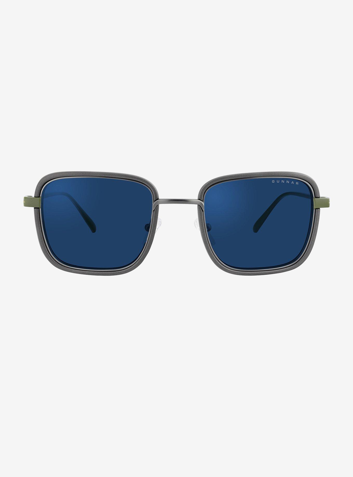 Fallout x GUNNAR Vault 33 Computer Sun Tint Blue Light Glasses, , hi-res