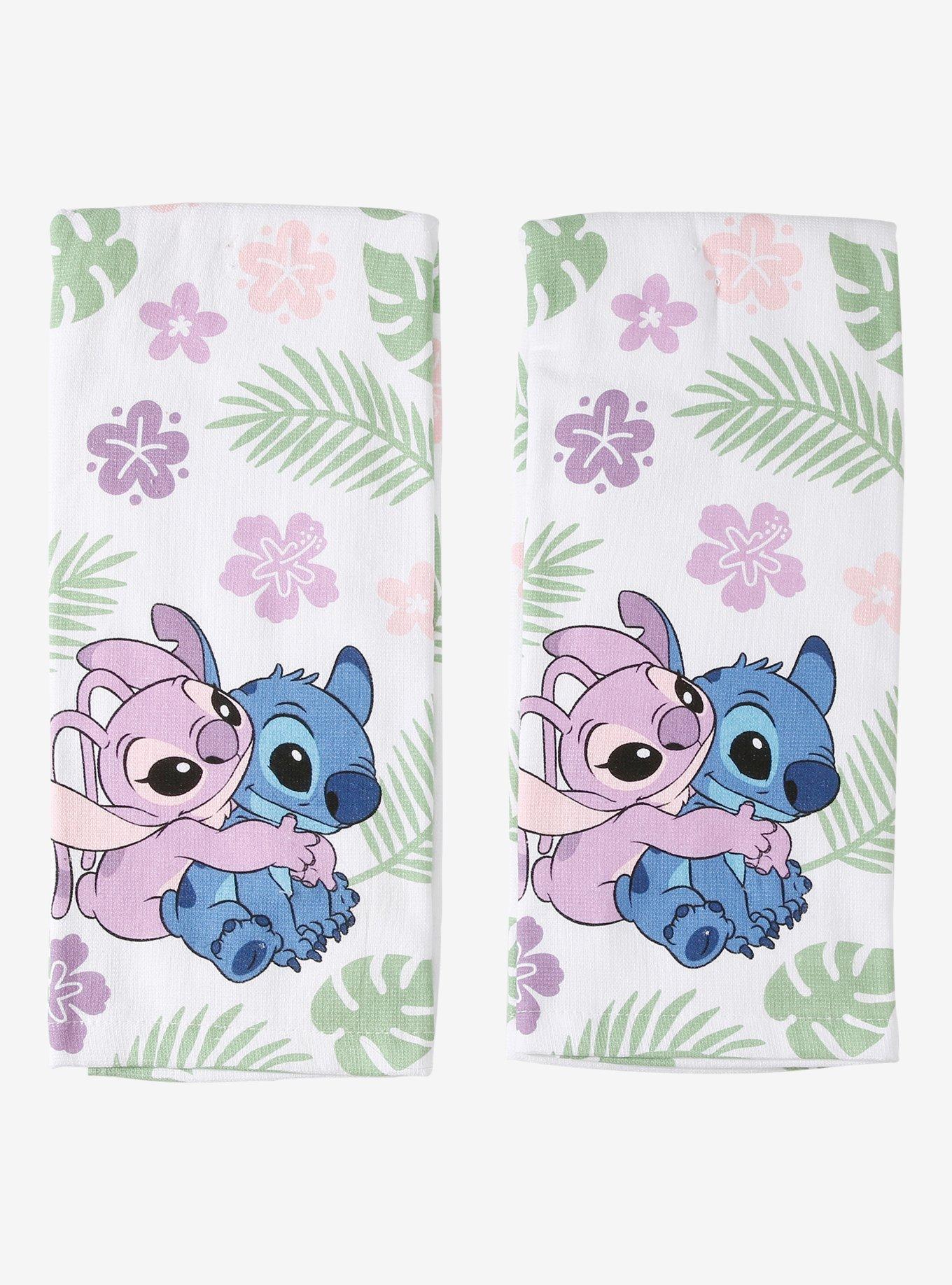 Disney Stitch & Angel Tropical Kitchen Towel Set, , hi-res
