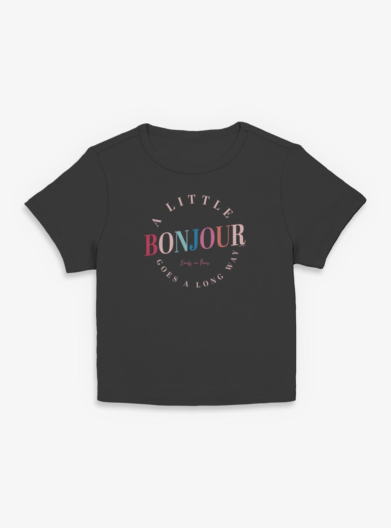 Emily In Paris Some Bonjour Womens Baby T-Shirt, , hi-res
