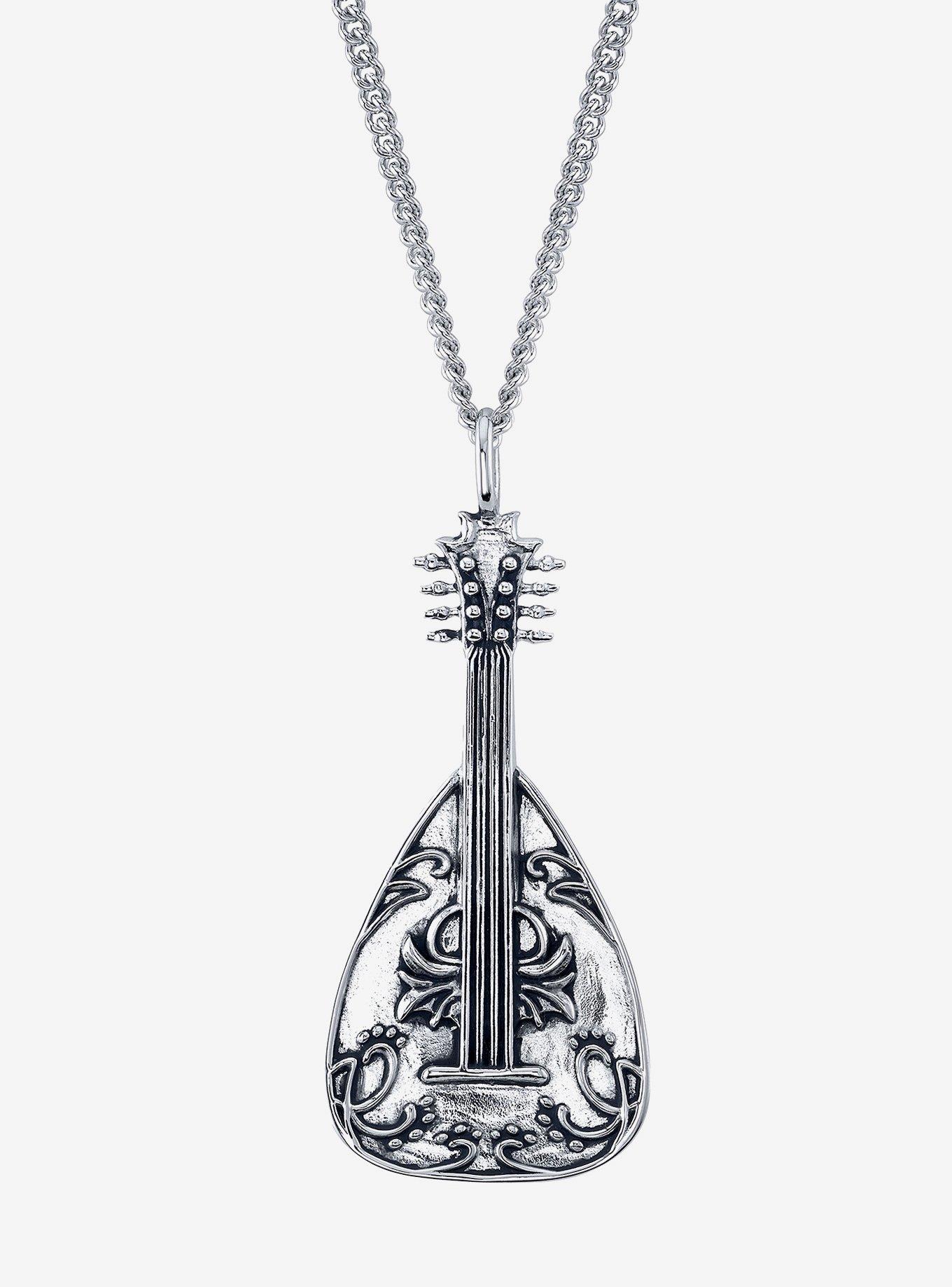 Dungeons and Dragons X RockLove Bard Lute Necklace, , hi-res