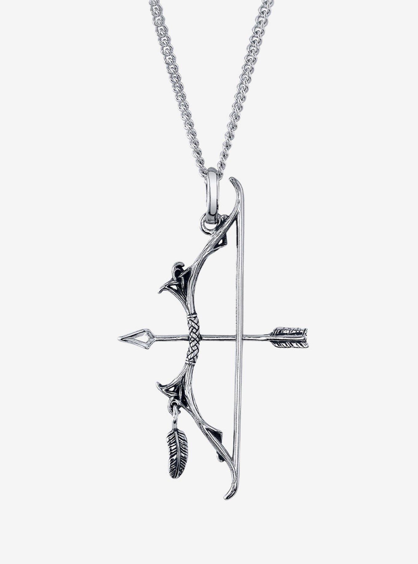 Dungeons and Dragons X RockLove Ranger Bow and Arrow Necklace, , hi-res