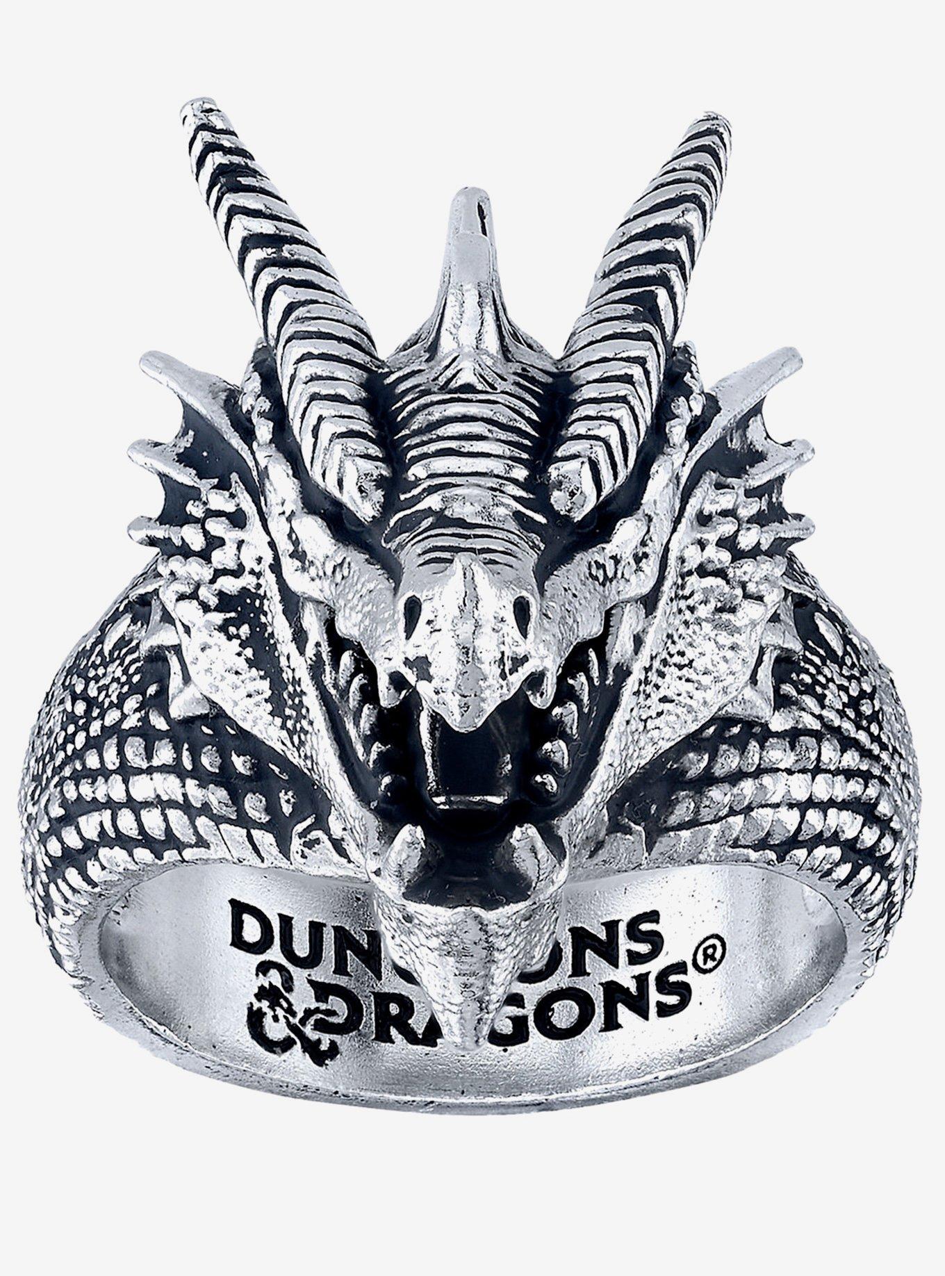 Dungeons and Dragons X RockLove Red Dragon Ring, , hi-res