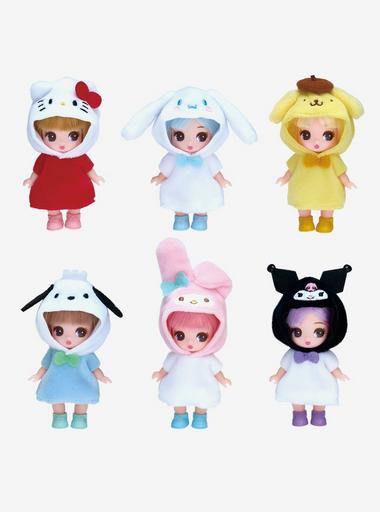 Petit Licca-Chan X Hello Kitty And Friends Blind Box Figure | Hot