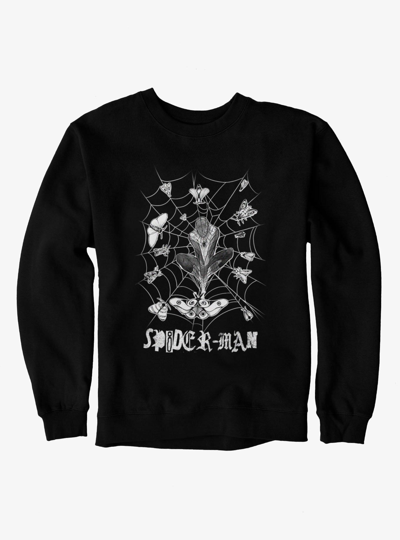 Marvel Spider-Man Butterfly Web Sweatshirt, , hi-res