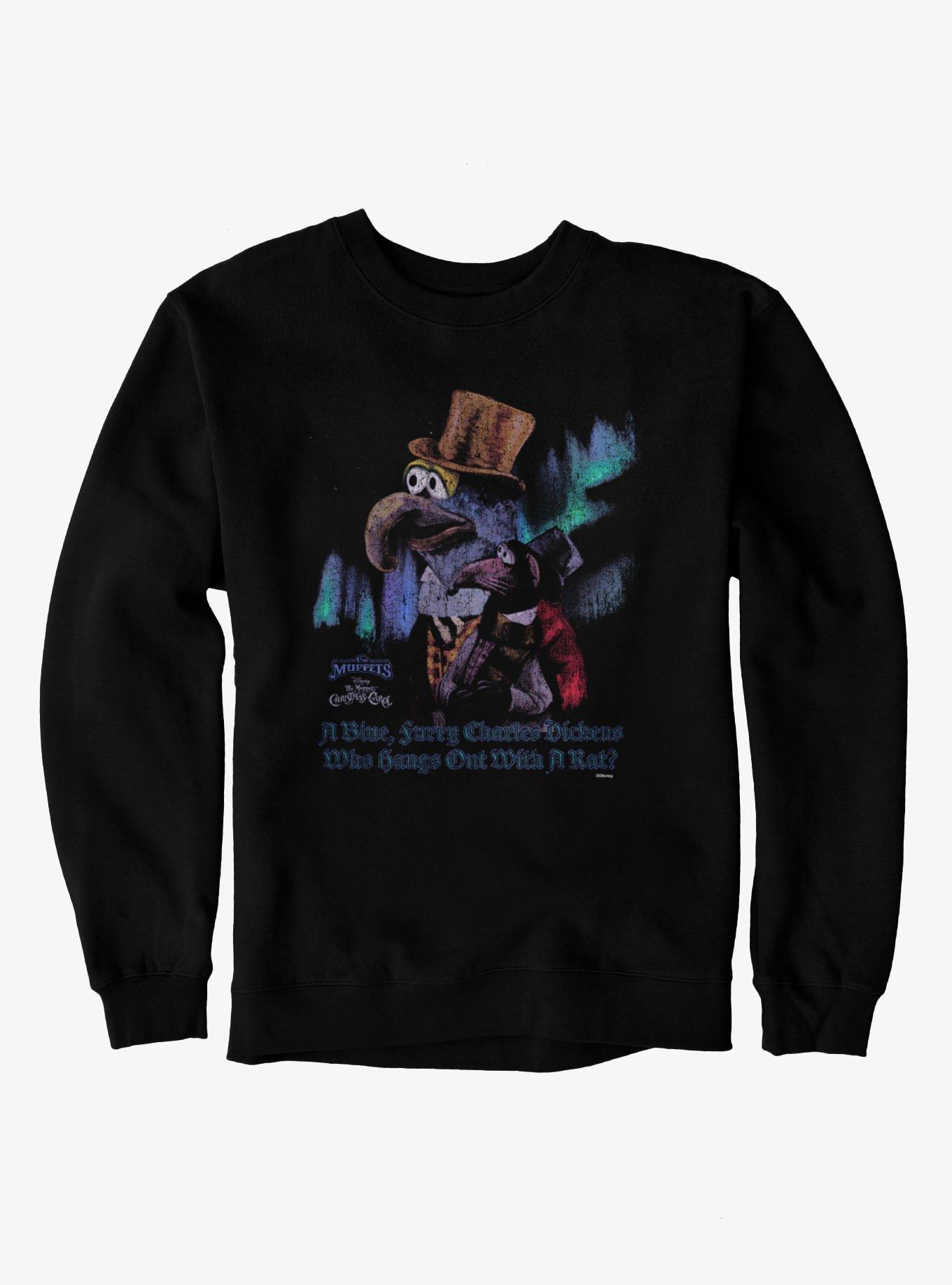 Disney The Muppets Christmas Carol Gonzo & Rizzo Charles Dickens Sweatshirt, , hi-res