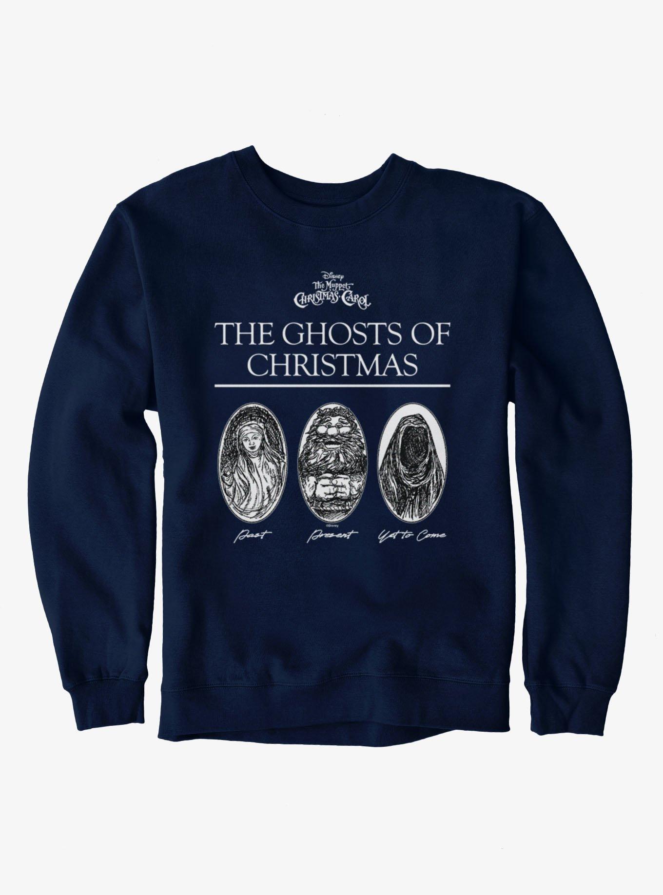Disney The Muppets Christmas Carol Ghosts Of Christmas Sweatshirt BoxLunch Exclusive