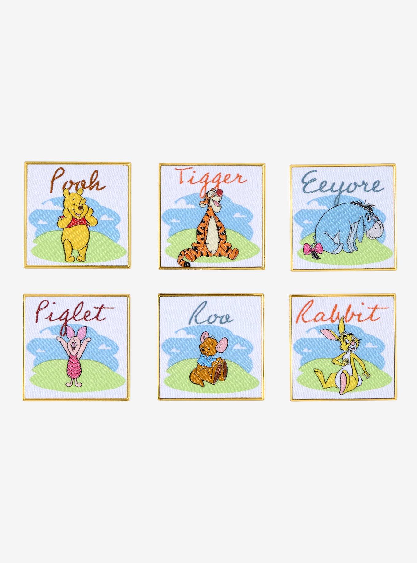 Disney Winnie the Pooh Character Portraits Blind Box Enamel Pin - BoxLunch Exclusive, , hi-res