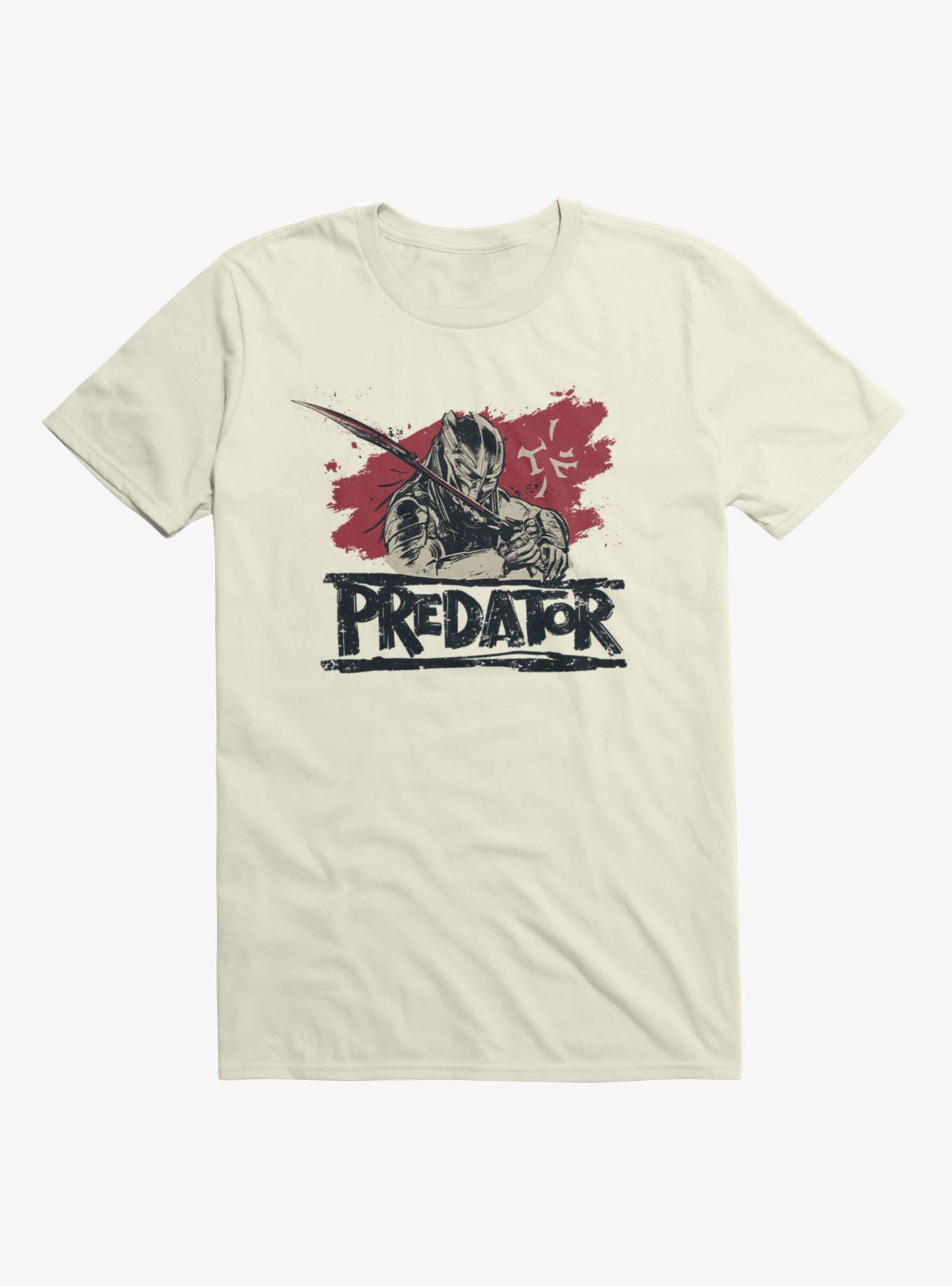 Predator: Badlands Sword Silhouette T-Shirt, NATURAL, hi-res
