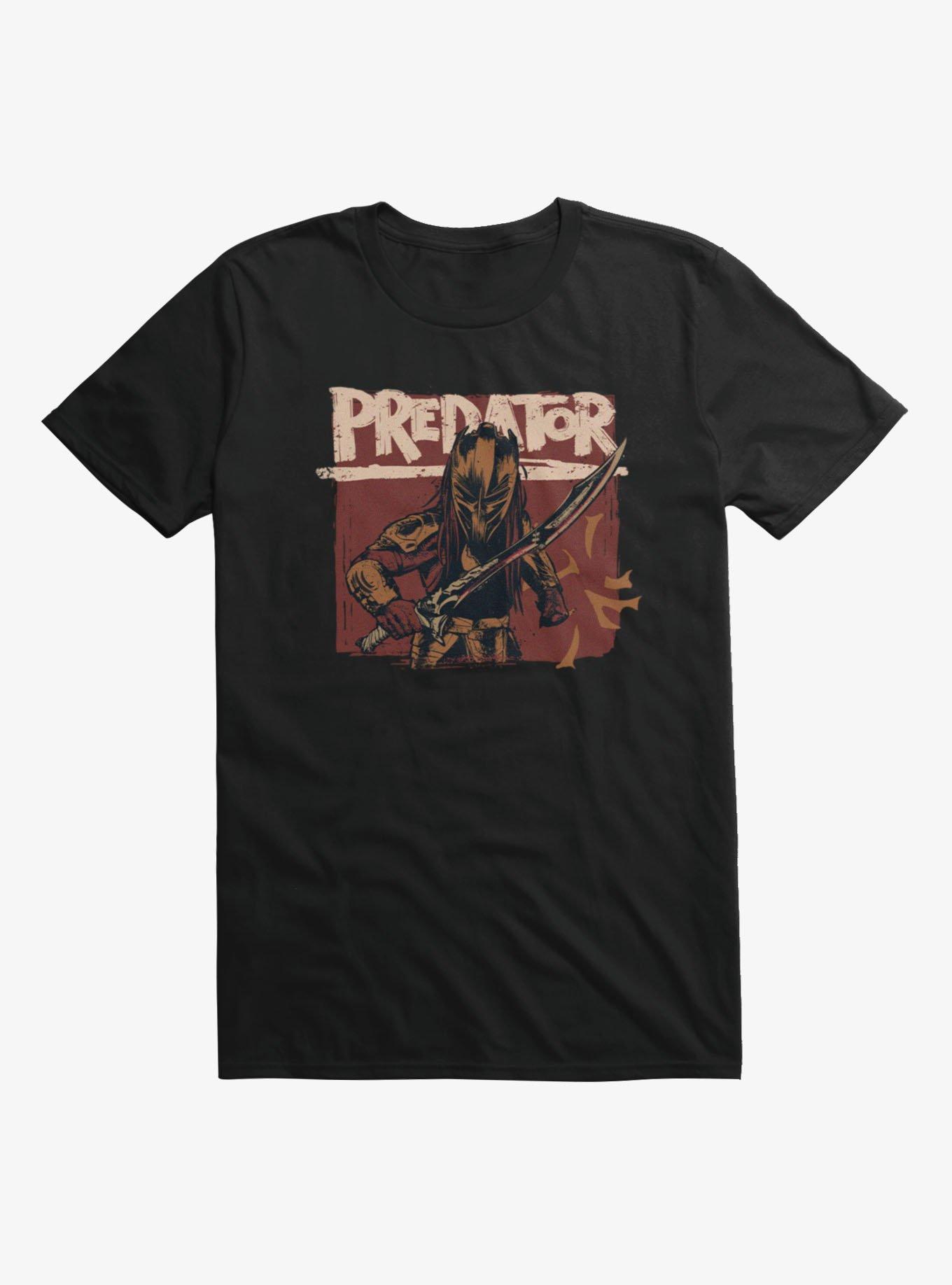 Predator: Badlands Sword On Guard T-Shirt, BLACK, hi-res