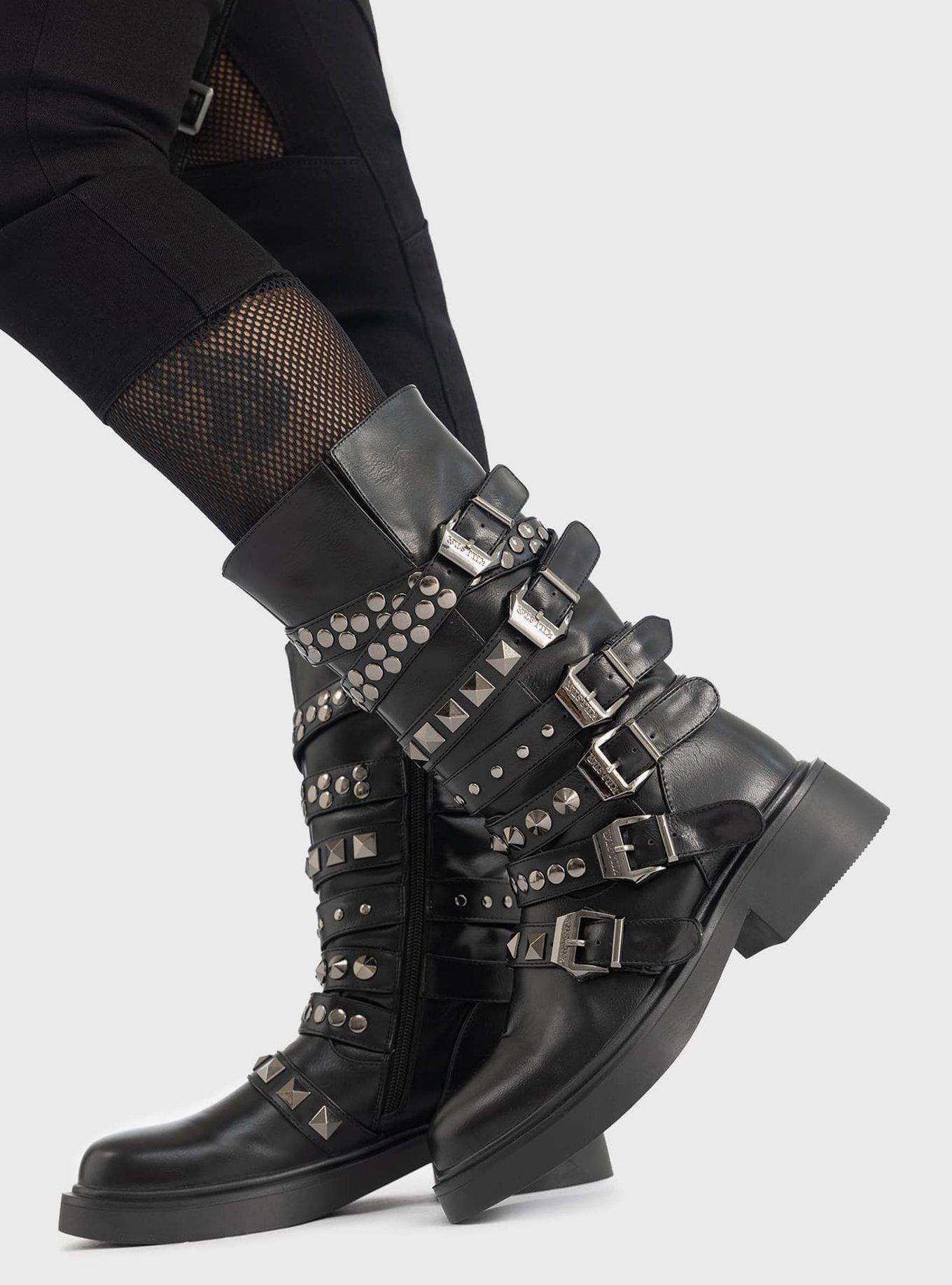 KIHILIST Blood Grunge Boots, , hi-res