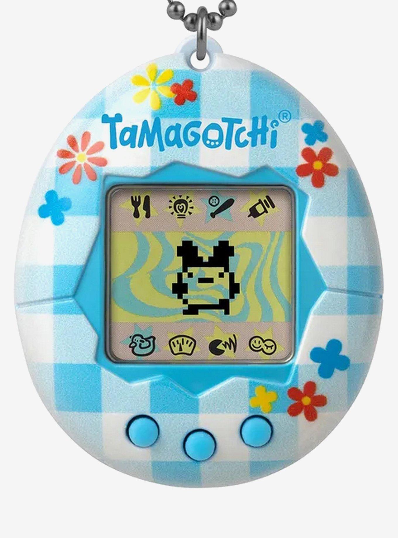 Tamagotchi SChool 花柄「動作確認済み」 Bandai Namco Tamagotchi Flower Gingham Virtual Pet Game | BoxLunch