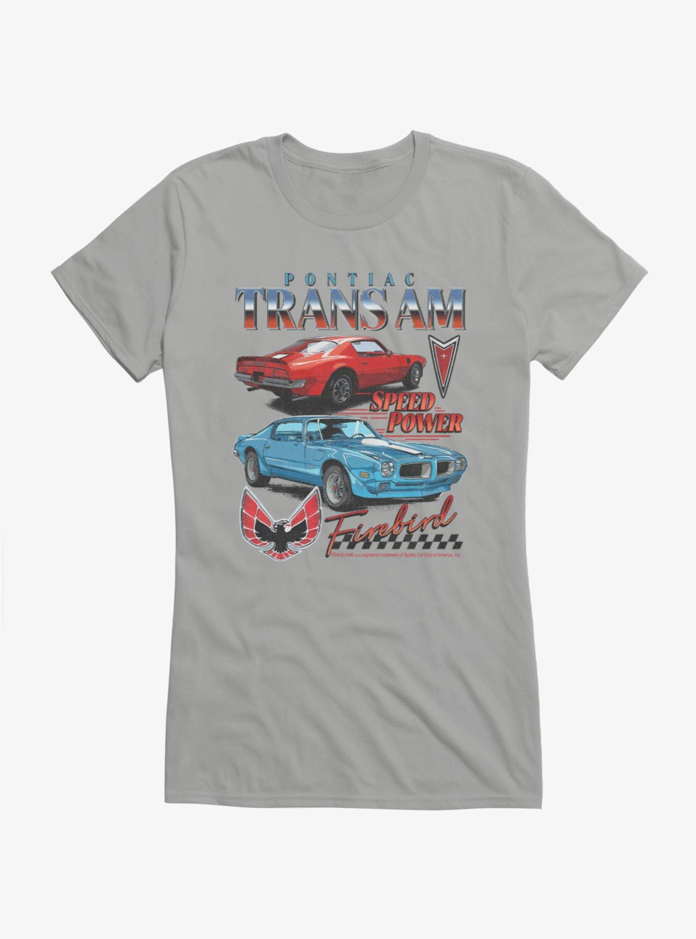 Pontiac Trans Am Speed Power Firebird Girls T-Shirt