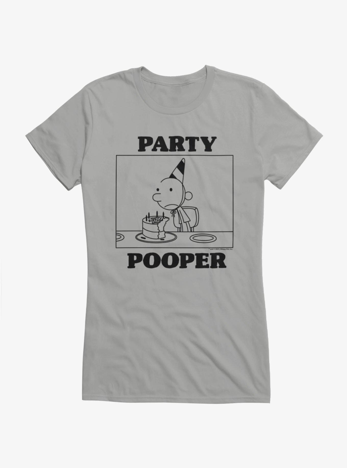 Diary Of A Wimpy Kid Party Pooper Girls T-Shirt, SPORT GRAY, hi-res