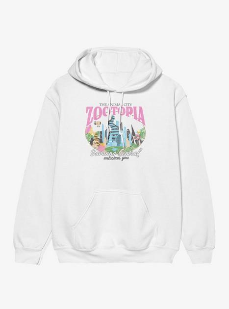 Disney Zootopia Animal City Savanna Central Hoodie | Hot Topic