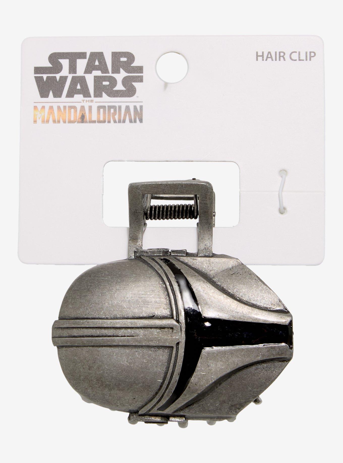 Star Wars The Mandalorian Helmet Figural Claw Hair Clip, , hi-res