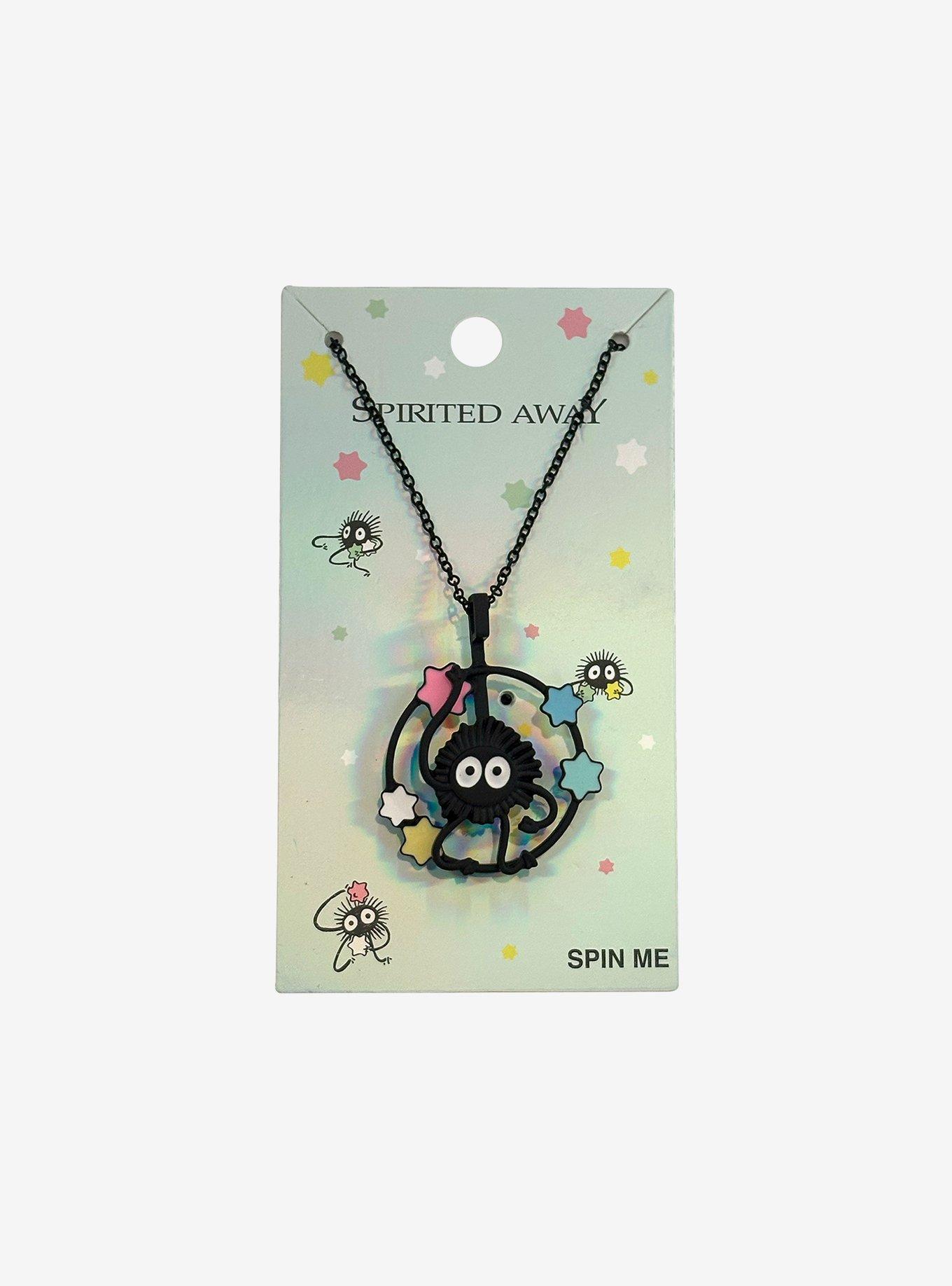 Studio Ghibli&reg; Spirited Away Soot Sprite Spinner Necklace, , hi-res