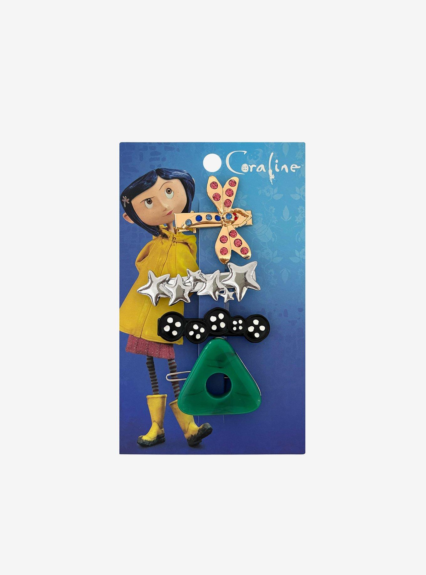 Coraline Icons Hair Clip Set, , hi-res