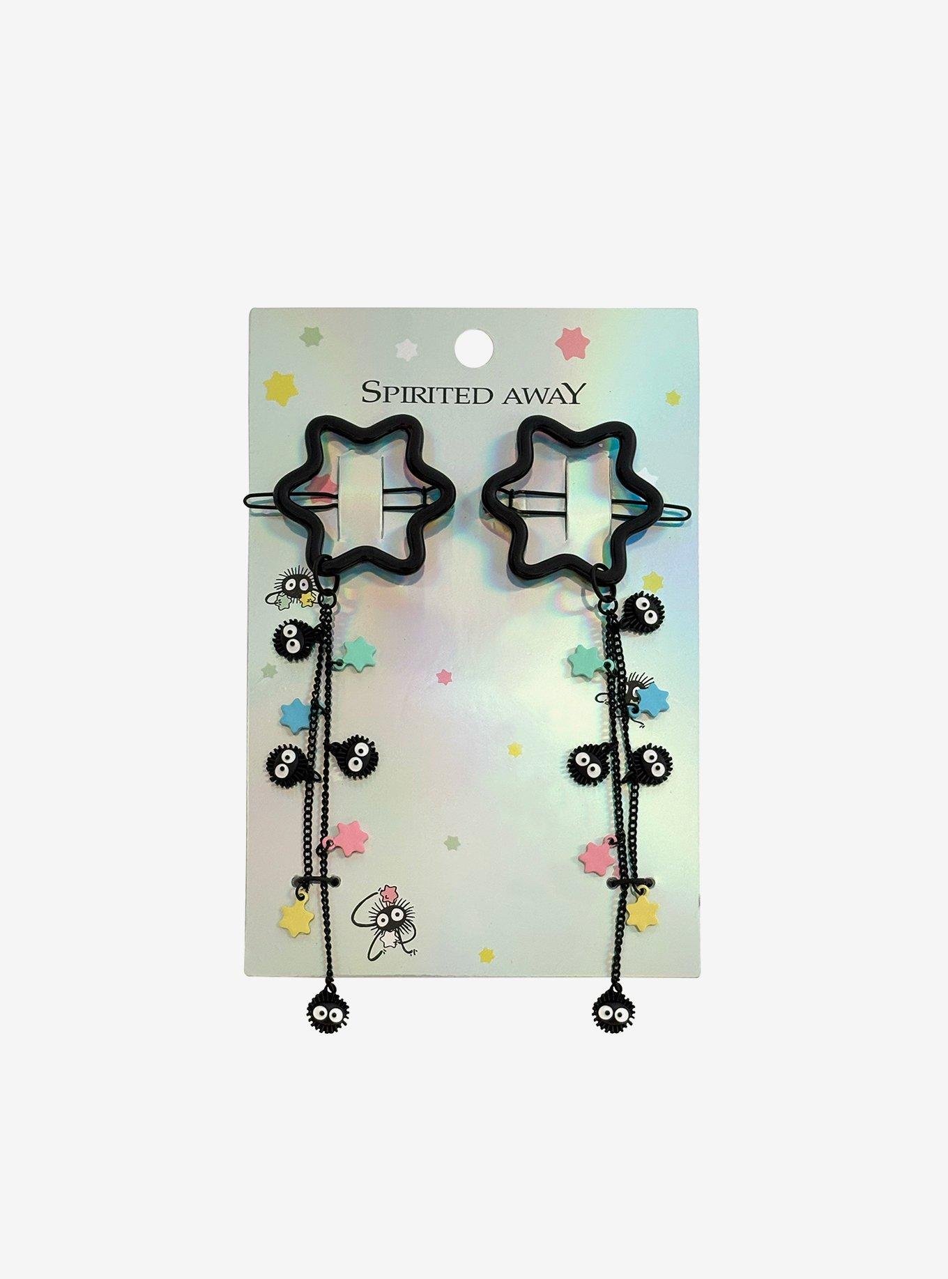 Studio Ghibli&reg; Spirited Away Soot Sprite Star Hair Clip Set, , hi-res