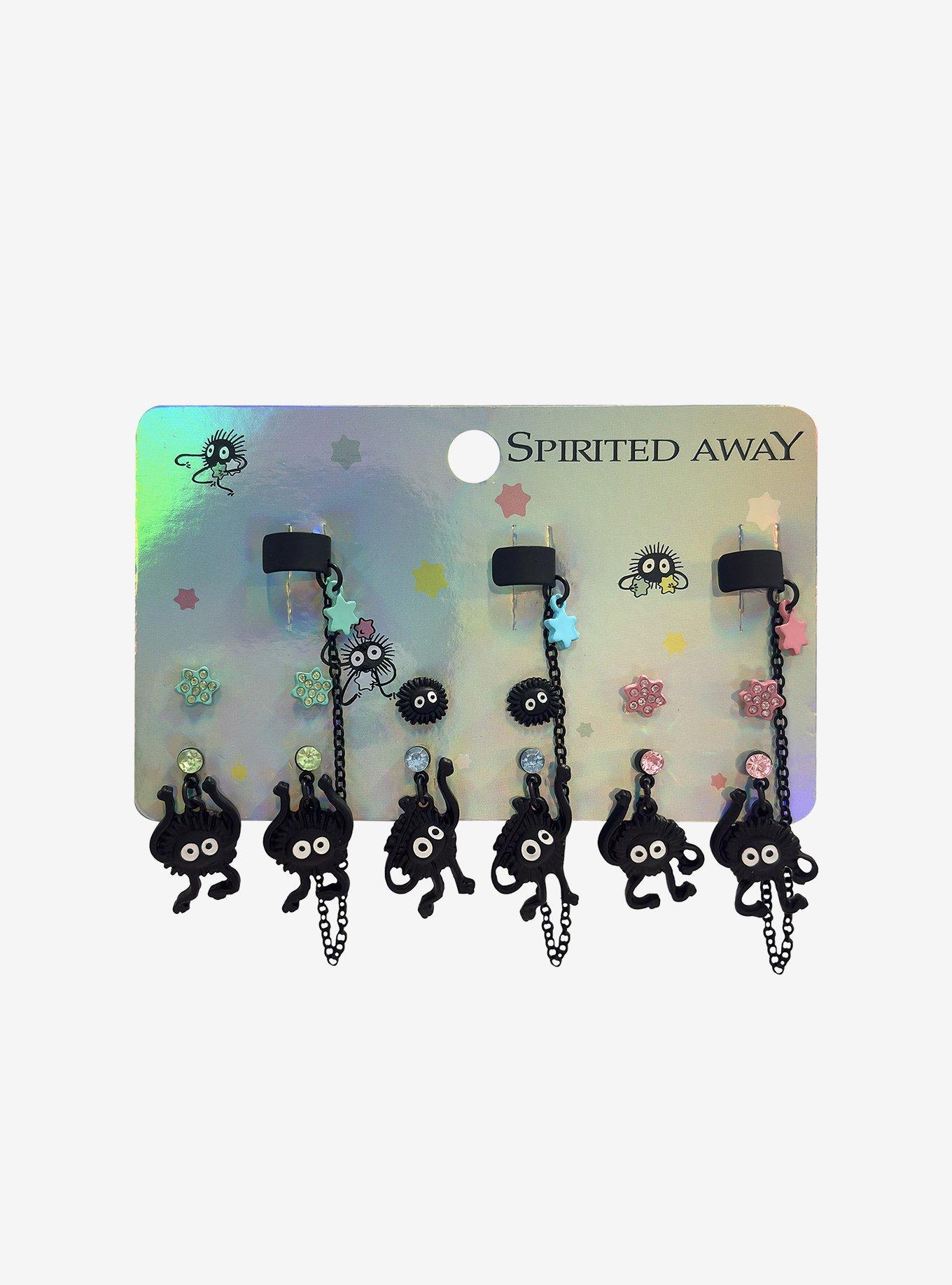 Studio Ghibli&reg; Spirited Away Soot Sprite Cuff Earring Set, , hi-res