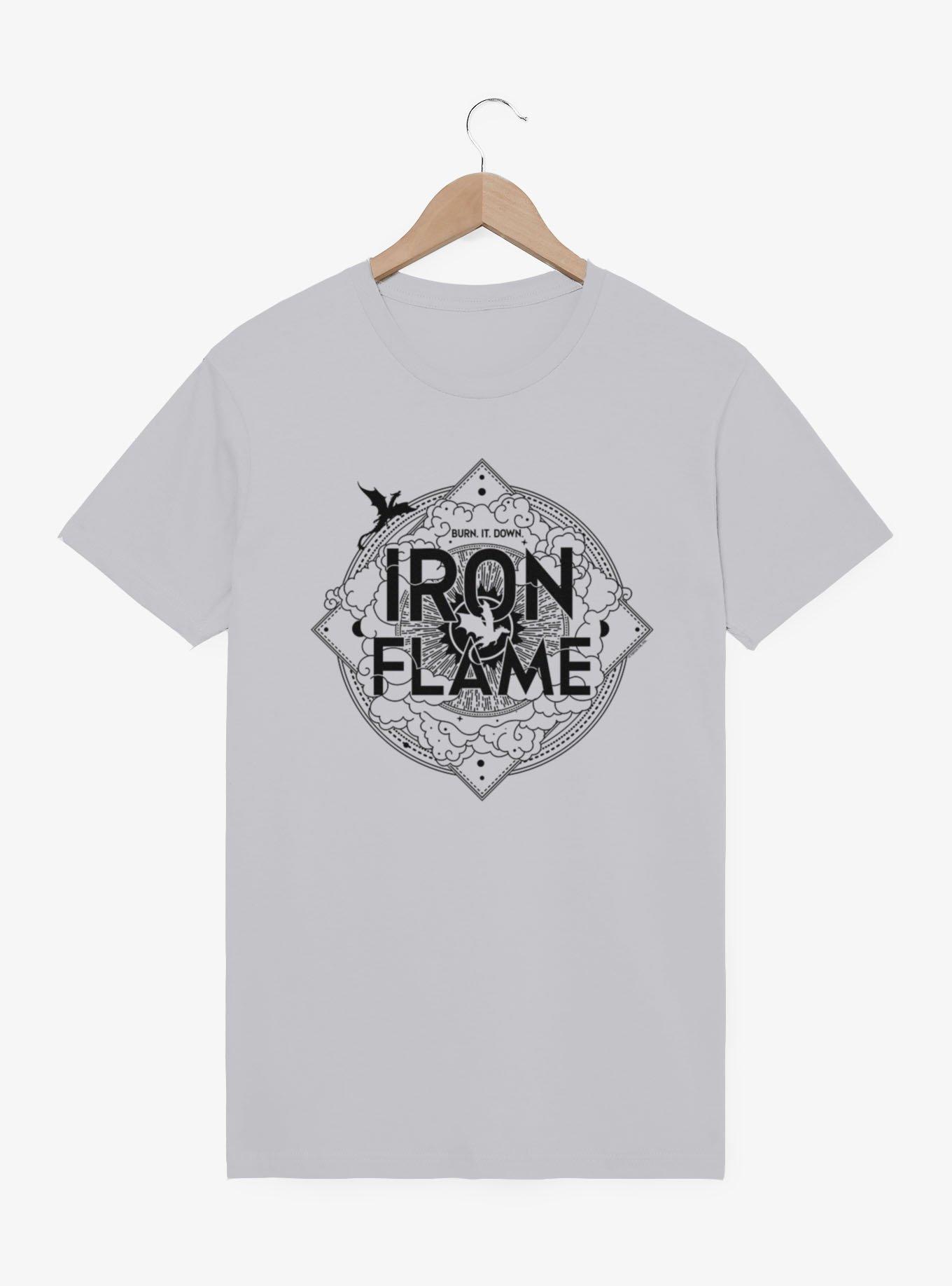 Fourth Wing Iron Flame Logo T-Shirt, , hi-res