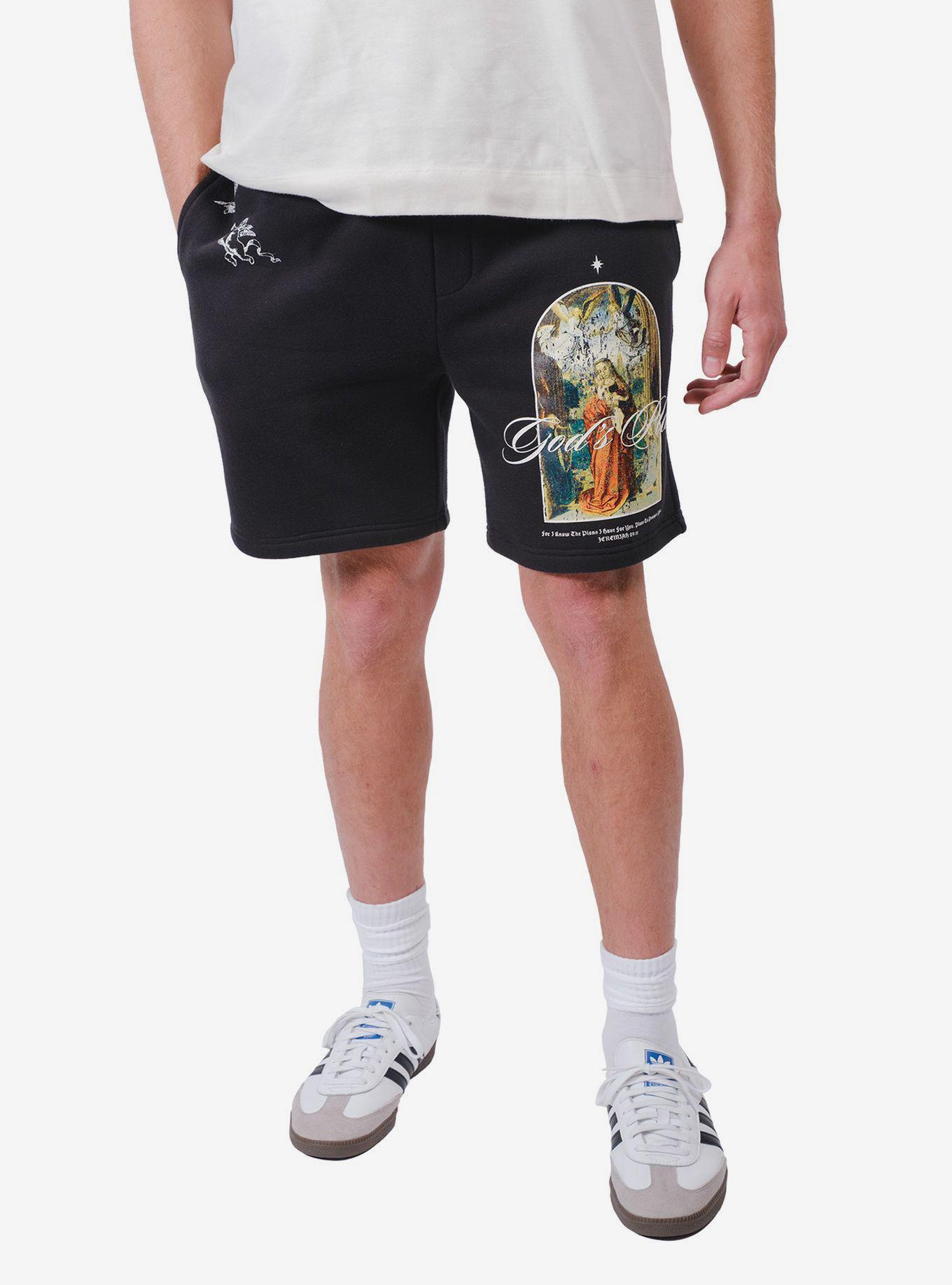 Heavy Weight Gods Plan Fleece Short, , hi-res