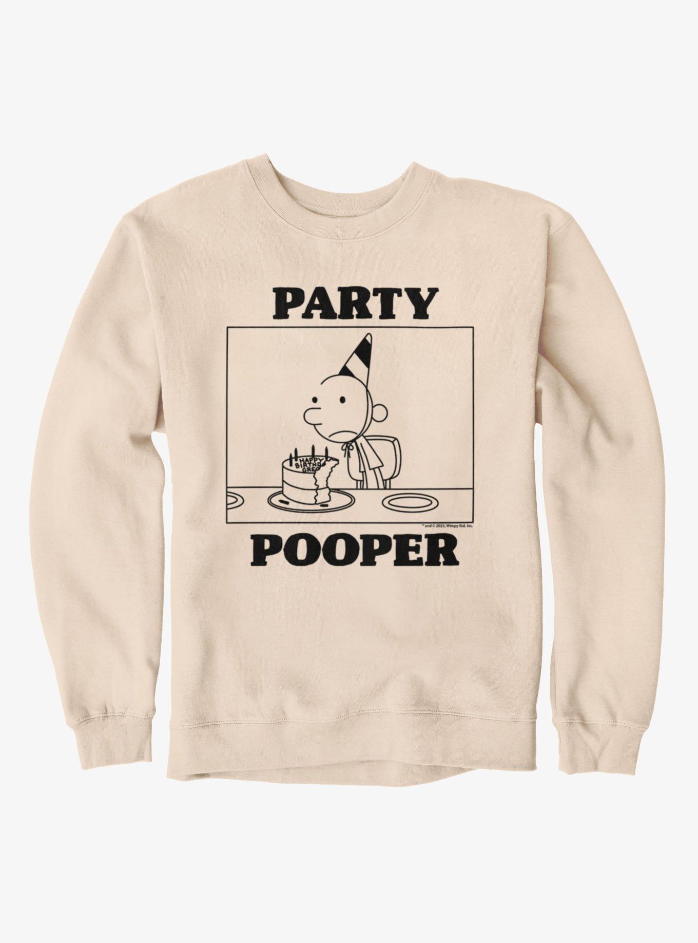 Diary Of A Wimpy Kid Party Pooper Sweatshirt, , hi-res