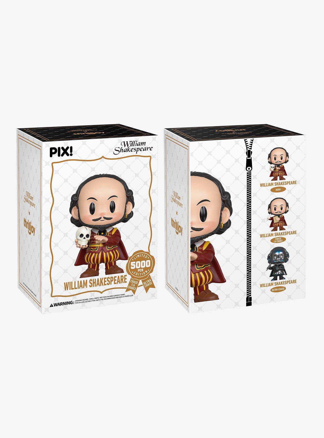 Thrilljoy Pix! William Shakespeare Vinyl Figure