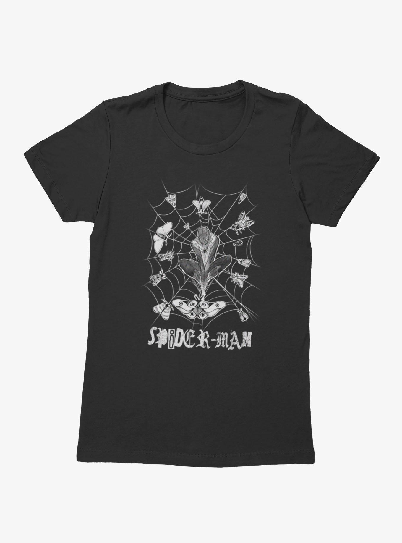 Marvel Spider-Man Butterfly Web Womens T-Shirt, , hi-res