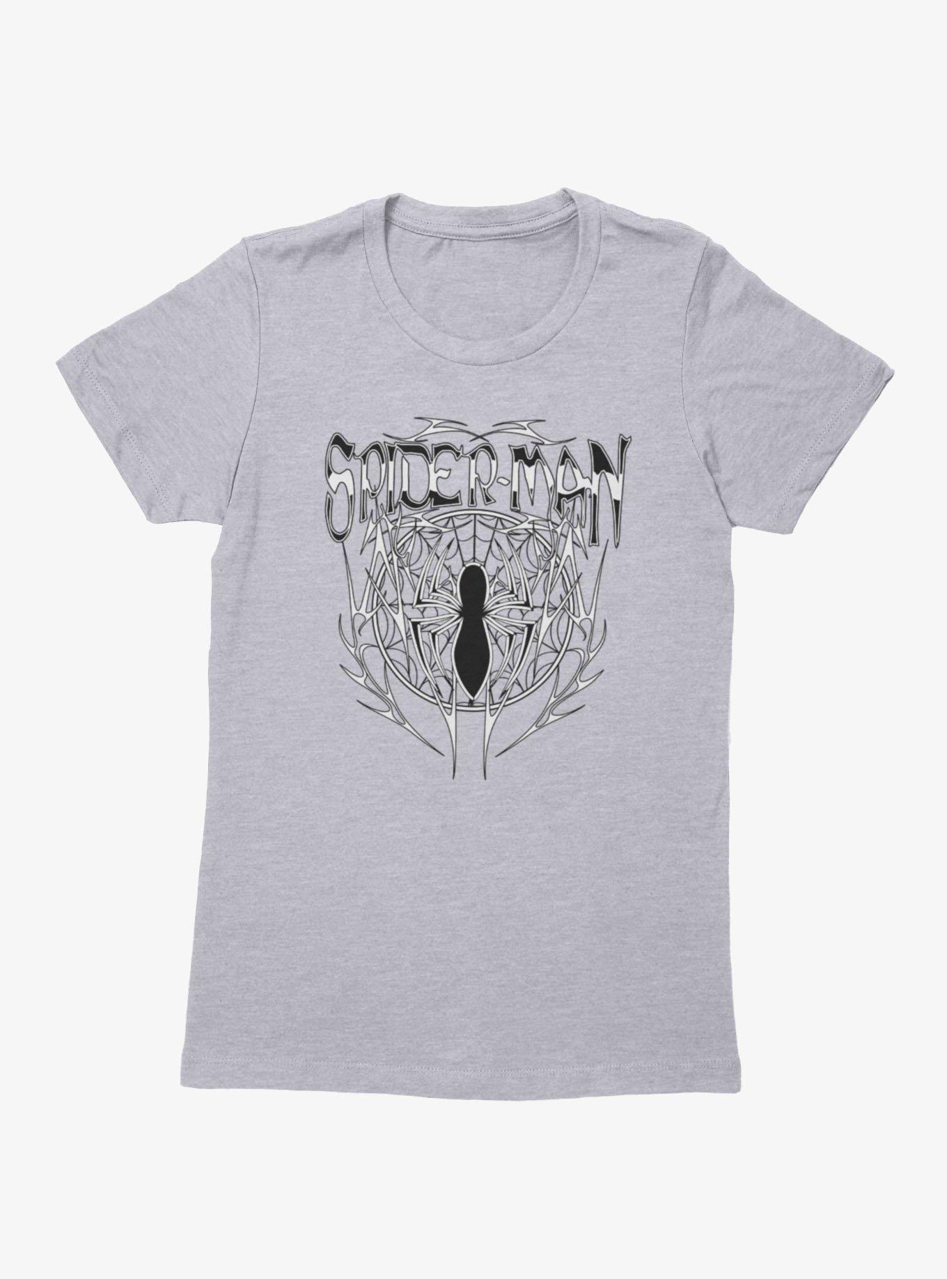 Marvel Spider-Man Metal Style Tattoo Womens T-Shirt, , hi-res